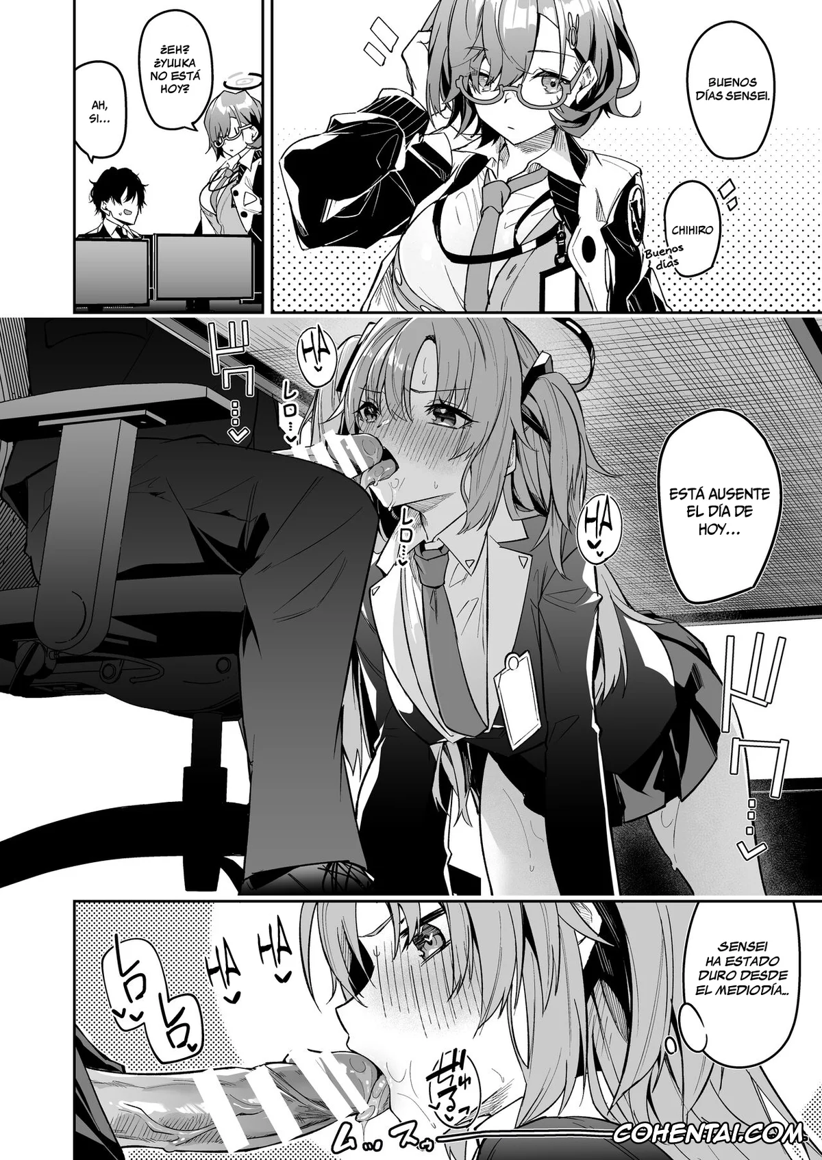 Blue Archive hentai, Yuuka Hayase hentai, Watashi ga Sensei no Musessou o Kyousei Shimasu! (Blue Archive), pagina 18