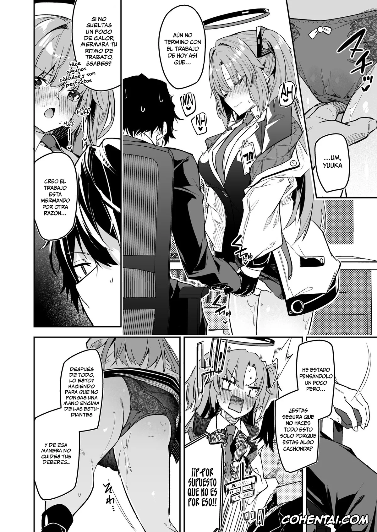 Blue Archive xxx, Yuuka Hayase xxx, Watashi ga Sensei no Musessou o Kyousei Shimasu! (Blue Archive), pagina 22
