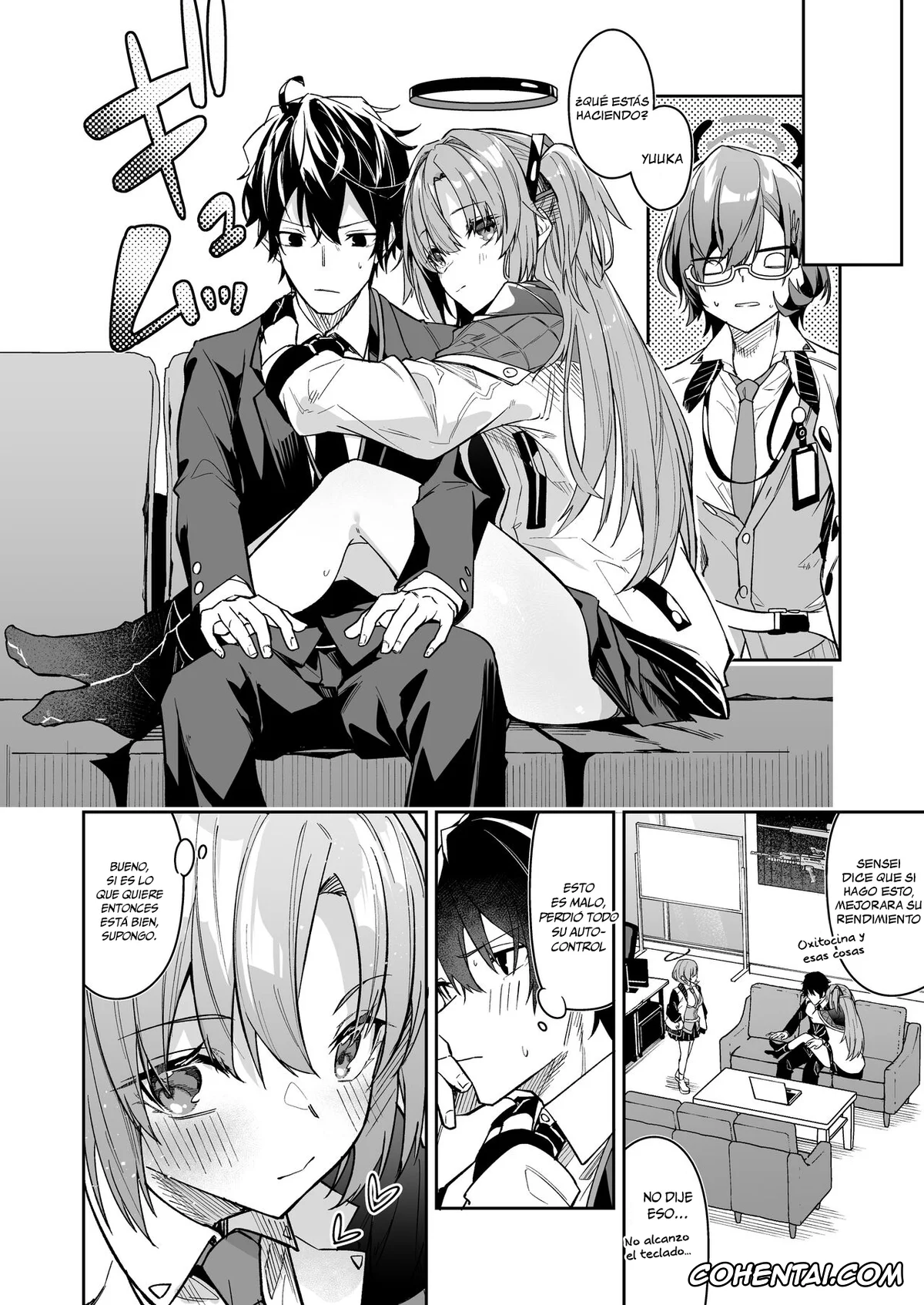 Blue Archive hentai, Yuuka Hayase hentai, Watashi ga Sensei no Musessou o Kyousei Shimasu! (Blue Archive), pagina 36