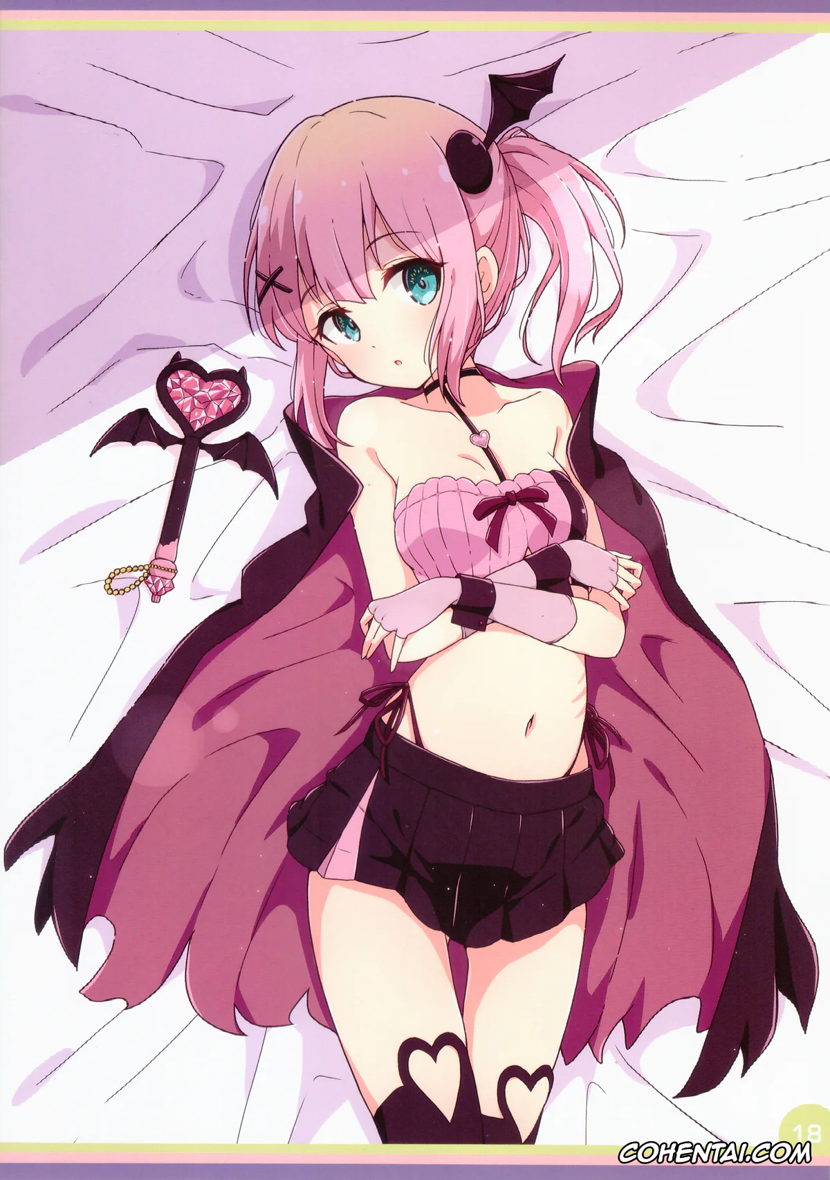 Machikado Mazoku | The Demon Girl Next Door hentai, Momo Chiyoda hentai, Ryoko Yoshida hentai, Yuko Yoshida | Shamiko hentai, Mahou Shoujo no Yume Jijou (Machikado Mazoku), pagina 18