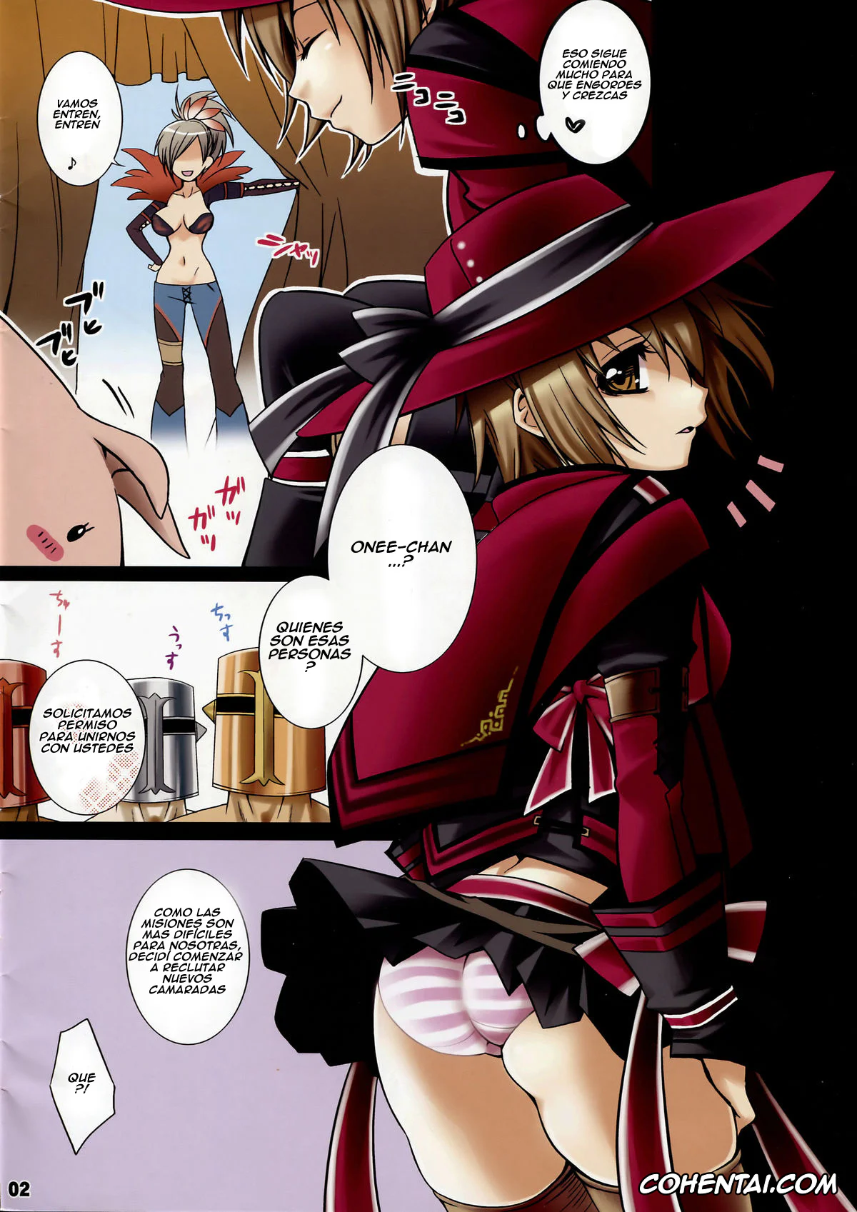 Monster Hunter hentai, Kariudo Shinsho 2 (Monster Hunter), pagina 3