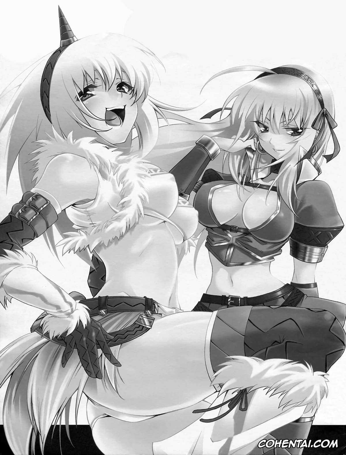 Monster Hunter hentai, Kirin hentai, Kariudo Shinsho (Monster Hunter), pagina 3
