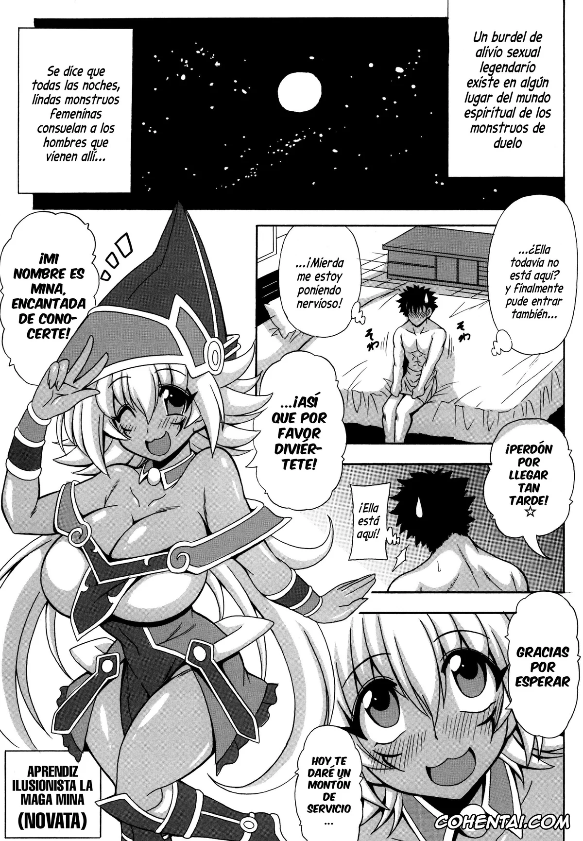 Yu-Gi-Oh! porno, Dark Magician Girl porno, Gensou no Loli Kyonyuu Minarai Madoushi Mina (Yu-Gi-Oh!), pagina 2