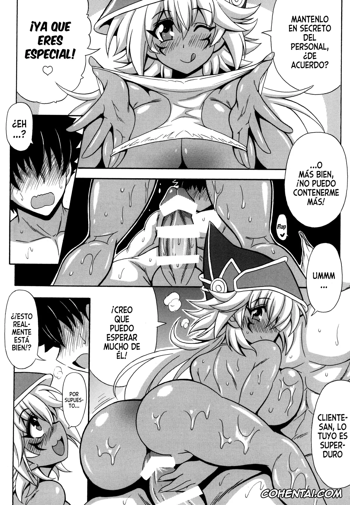 Yu-Gi-Oh! porno, Dark Magician Girl porno, Gensou no Loli Kyonyuu Minarai Madoushi Mina (Yu-Gi-Oh!), pagina 11