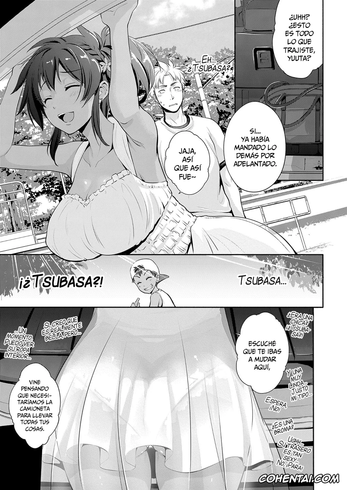 Revistas hentai, COMIC ExE hentai, Natsuiro Remember (COMIC ExE 15), pagina 3