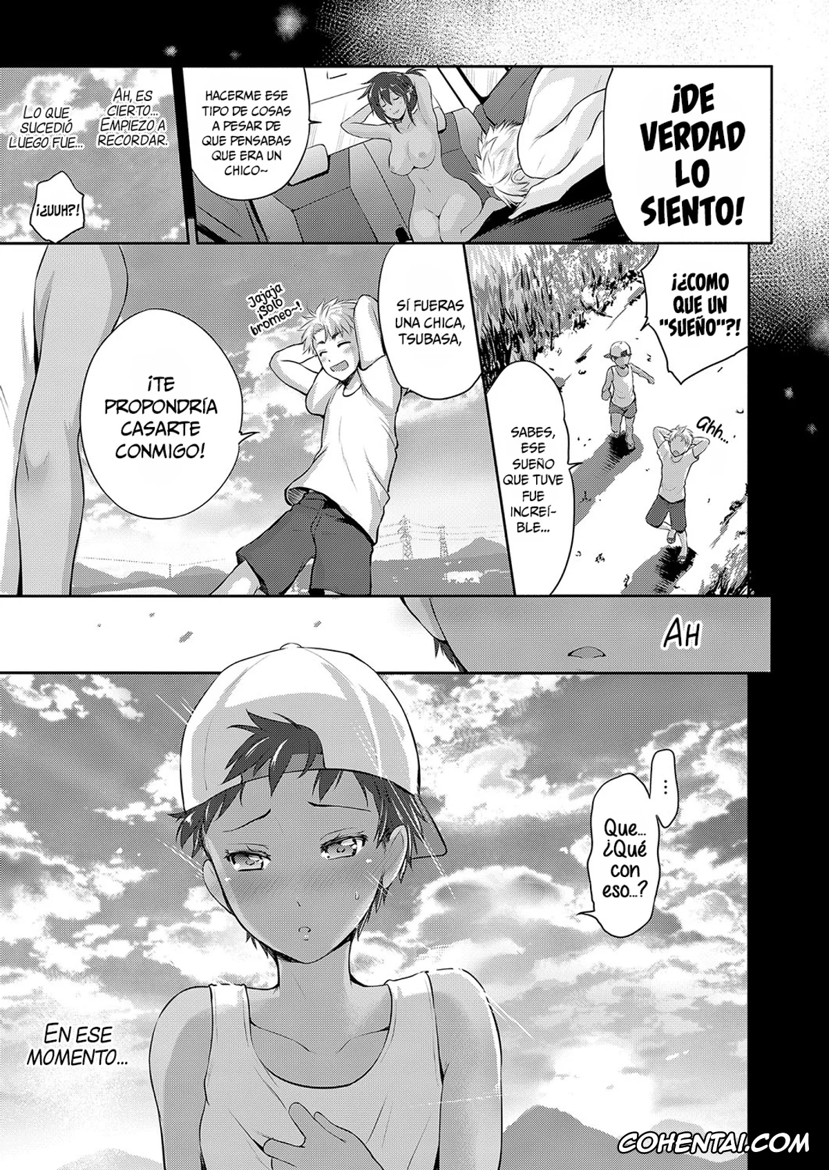 Revistas hentai, COMIC ExE hentai, Natsuiro Remember (COMIC ExE 15), pagina 27