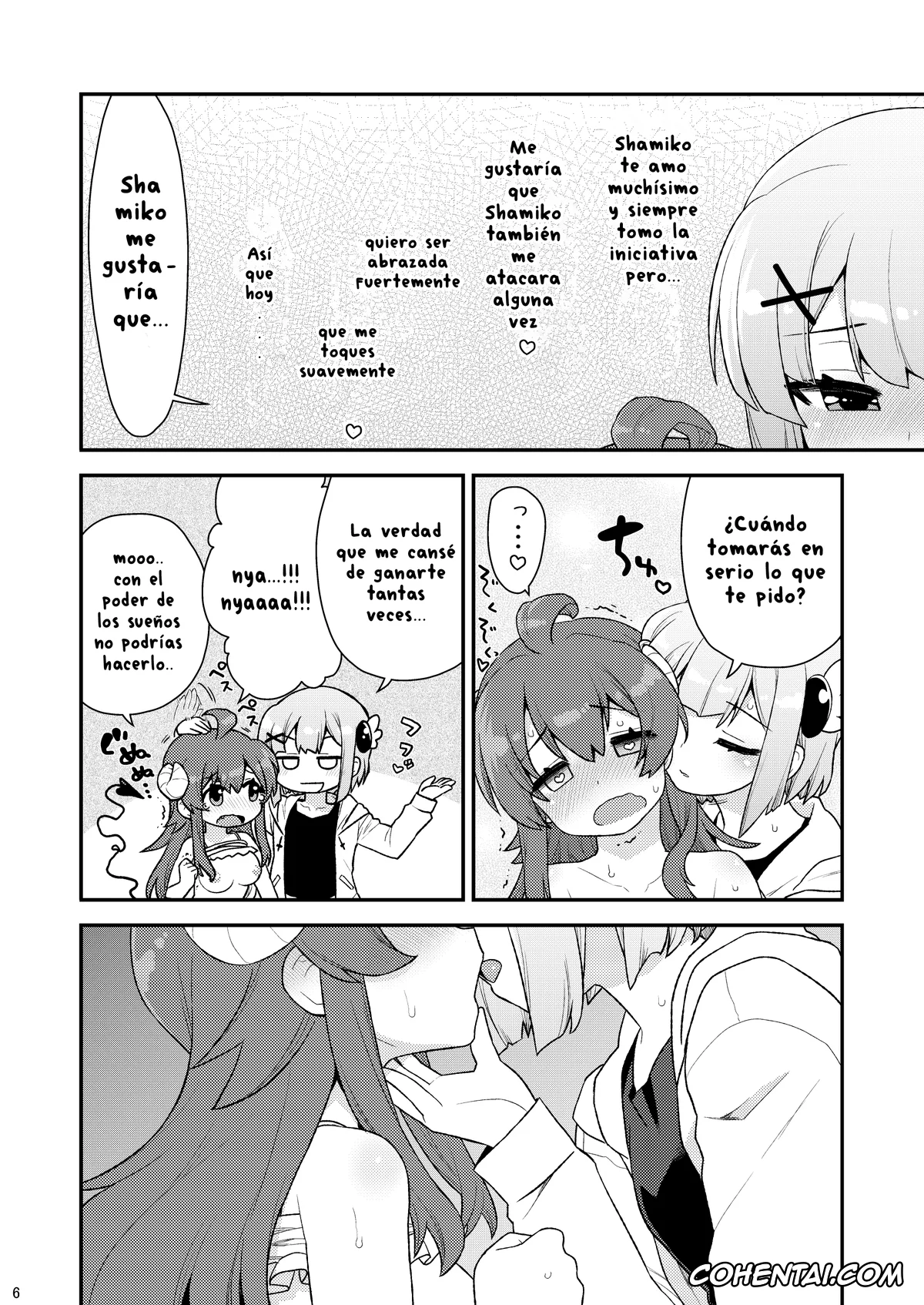 Machikado Mazoku | The Demon Girl Next Door porno, Momo Chiyoda porno, Yuko Yoshida | Shamiko porno, Momo-san no Akarui Shami-ochi Keikaku (Machikado Mazoku), pagina 5