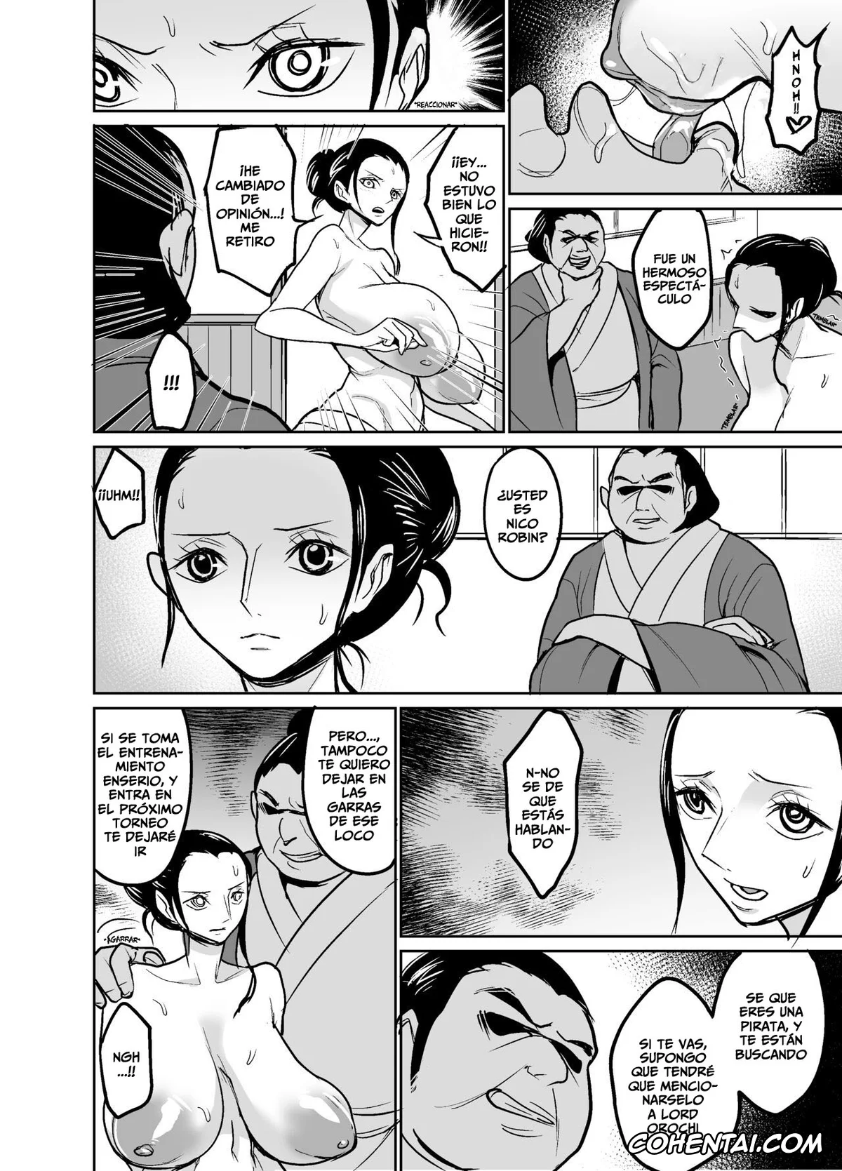 One Piece xxx, Nico Robin xxx, Wano Kuni ni Sumou-tori to Shite Sennyu Shite Shimatta Koukogaku-sha (One Piece), pagina 10
