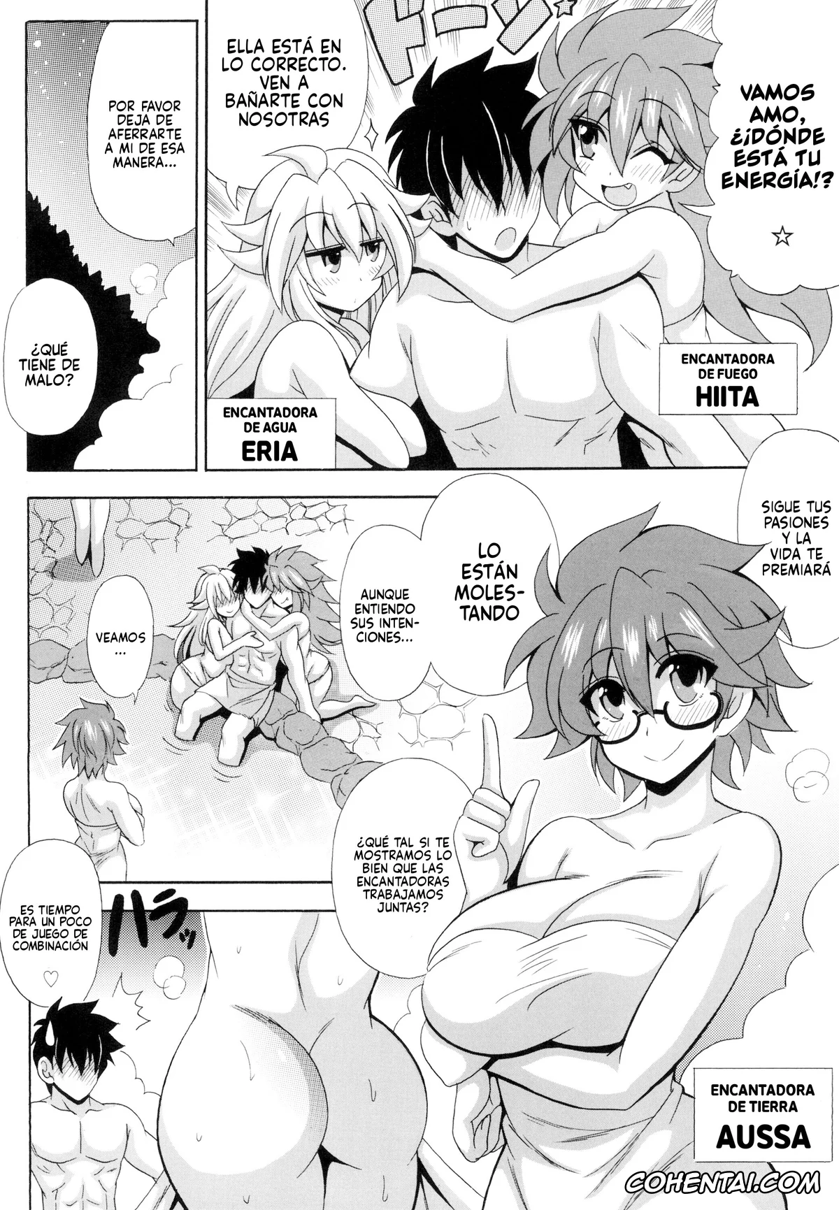 Yu-Gi-Oh! xxx, Eria The Water Charmer xxx, Hiita The Fire Charmer xxx, Wynn The Wind Charmer xxx, Reitsukai Onsen e Youkoso (Yu-Gi-Oh!), pagina 4