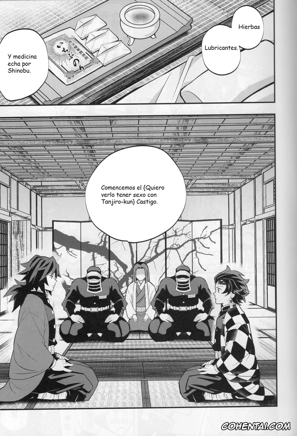 Kimetsu No Yaiba | Demon Slayer xxx, Giyuu Tomioka xxx, Tairitsu Ihan TanGiyu Seikou Shobatsu no Sho (Kimetsu no Yaiba), pagina 4