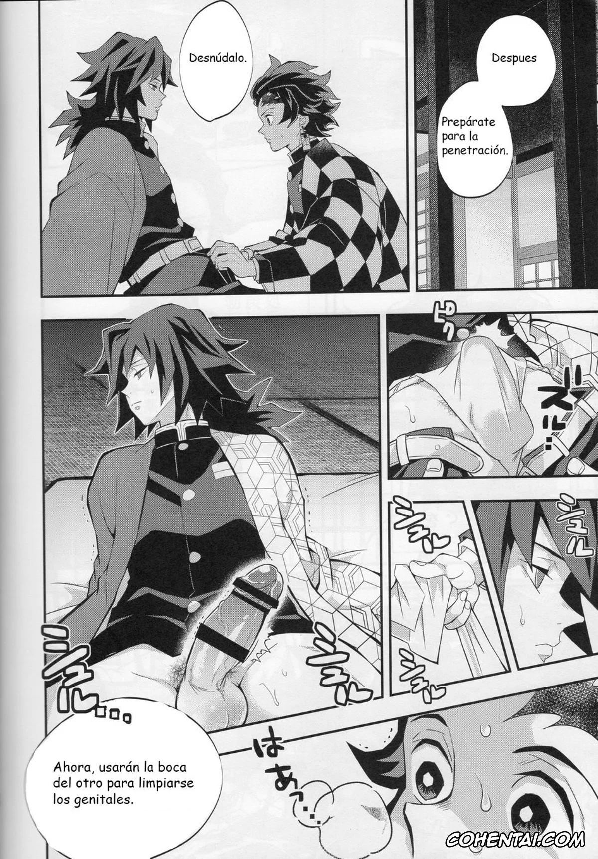 Kimetsu No Yaiba | Demon Slayer hentai, Giyuu Tomioka hentai, Tairitsu Ihan TanGiyu Seikou Shobatsu no Sho (Kimetsu no Yaiba), pagina 9