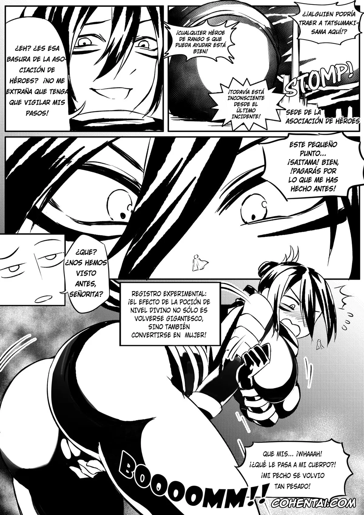 One Punch Man porno, Speed Of Sound Sonic porno, Attack on Sonico (One Punch Man), pagina 8