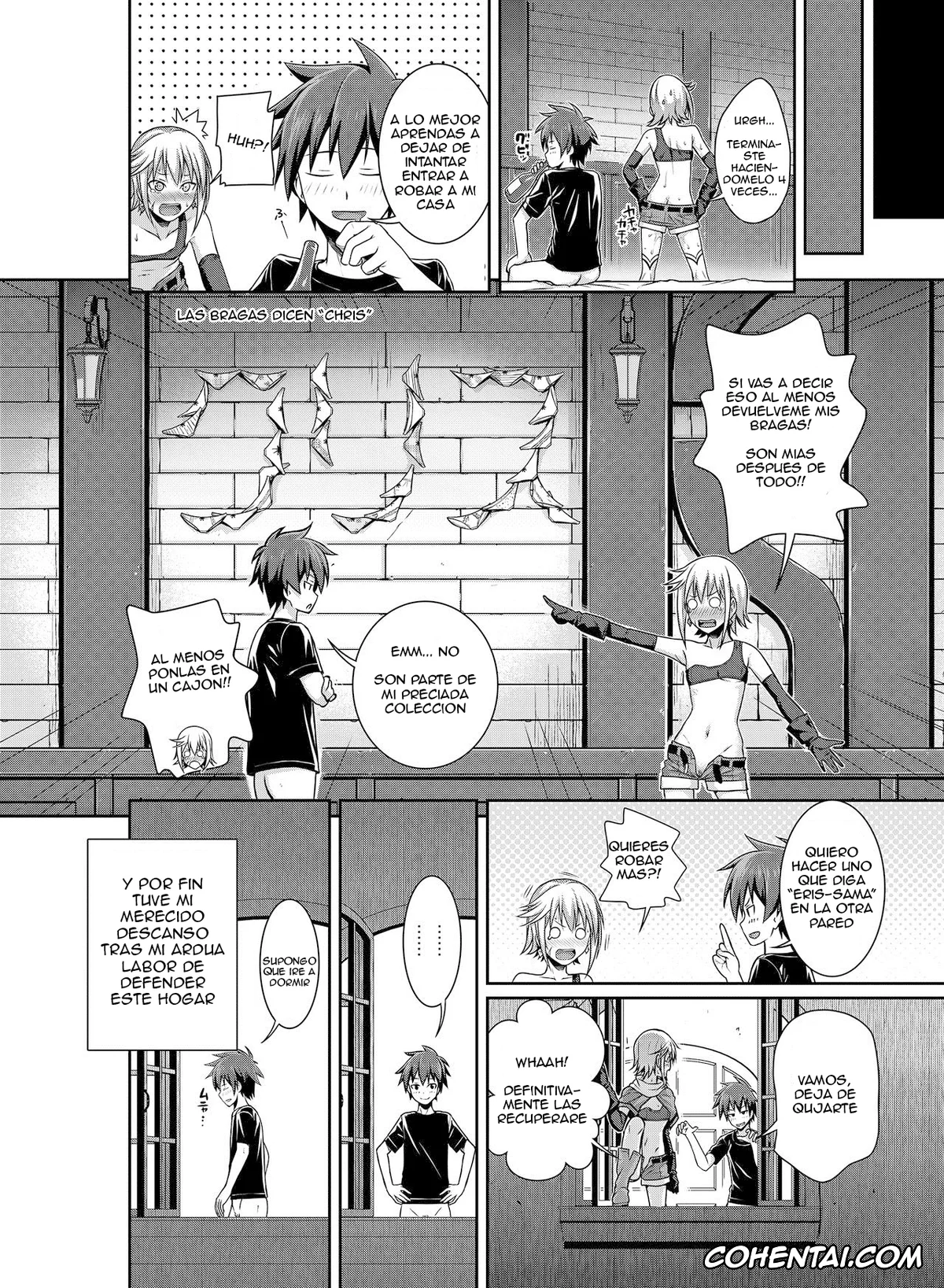 Kono Subarashii Sekai ni Syukufuku o! xxx, Chris xxx, Kazuma Satou xxx, CHOYQUZU! (Kono Subarashii Sekai ni Shukufuku wo!), pagina 10