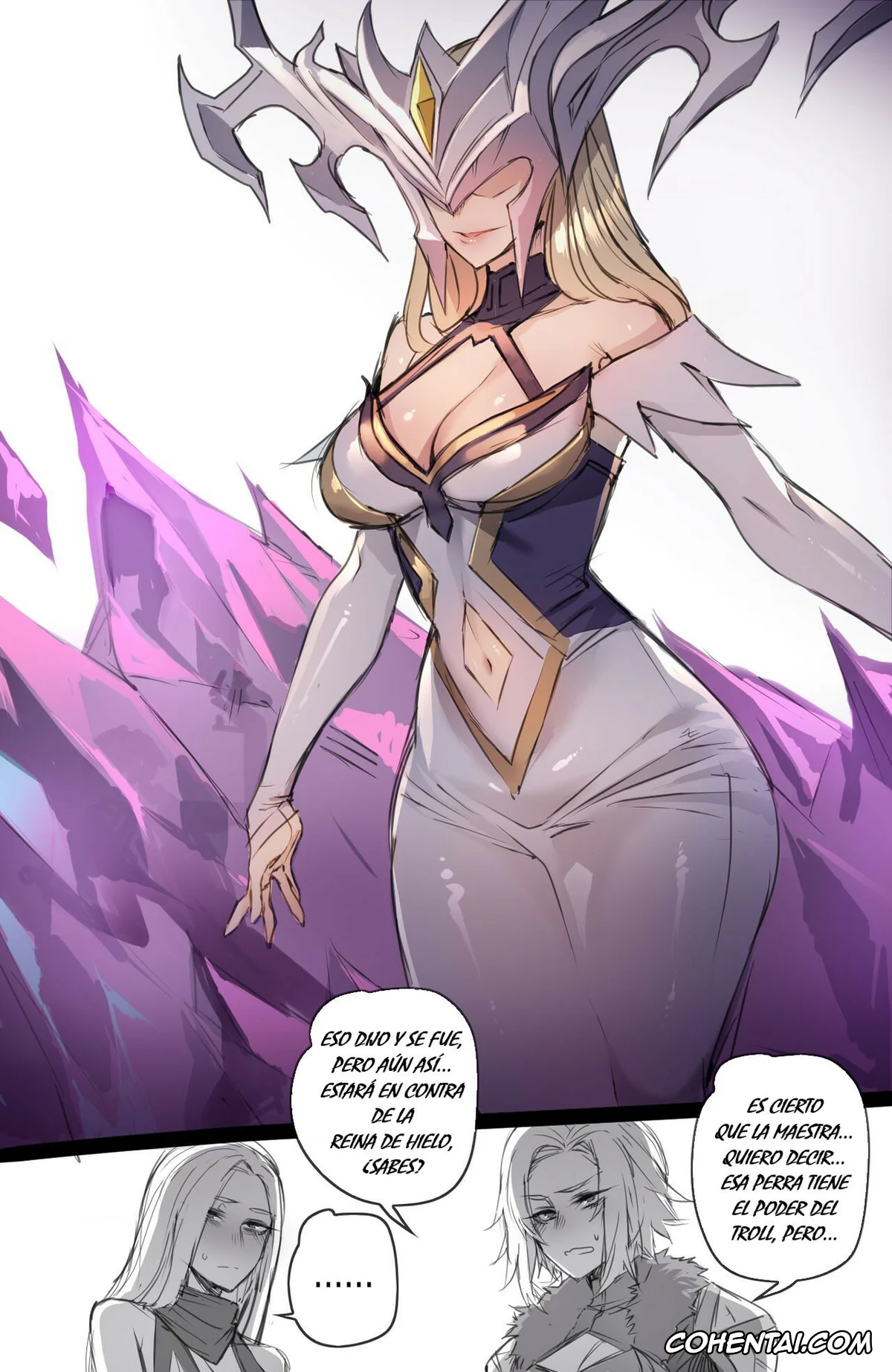 League of Legends hentai, Ashe hentai, Lissandra hentai, Neeko hentai, Sejuani hentai, Trundle hentai, Neeko in Freljord 2 + Bonus (League of Legends), pagina 6