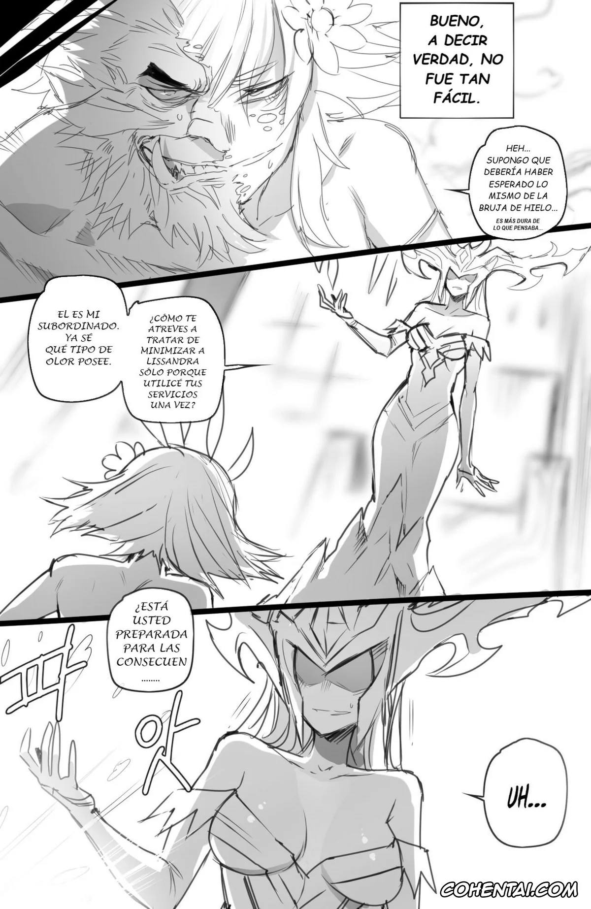 League of Legends hentai, Ashe hentai, Lissandra hentai, Neeko hentai, Sejuani hentai, Trundle hentai, Neeko in Freljord 2 + Bonus (League of Legends), pagina 9