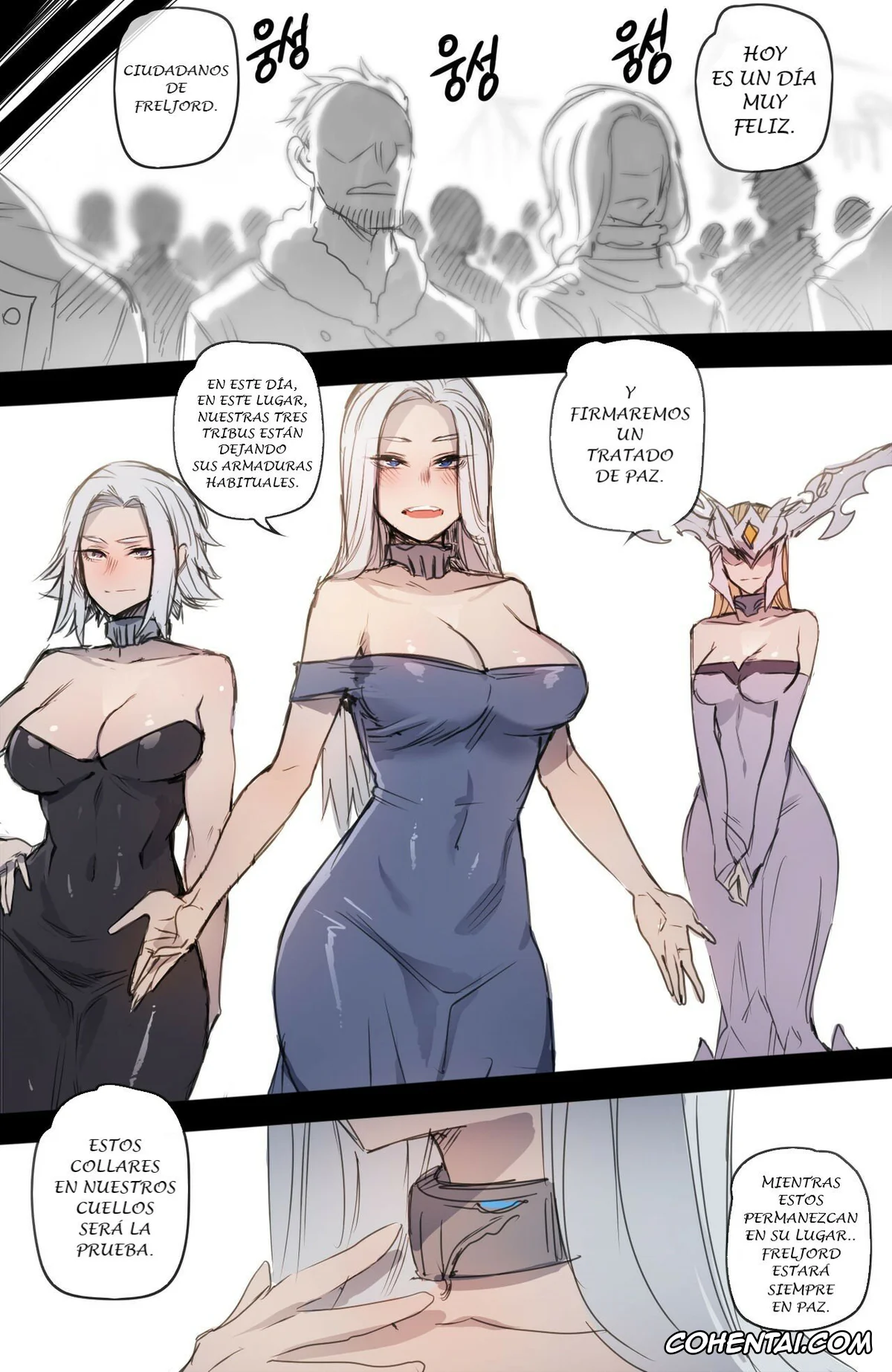 League of Legends porno, Ashe porno, Lissandra porno, Neeko porno, Sejuani porno, Trundle porno, Neeko in Freljord 2 + Bonus (League of Legends), pagina 17