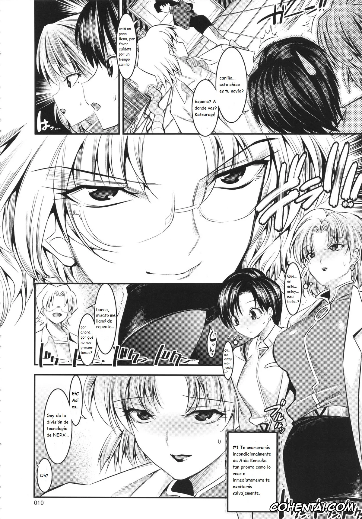 Neon Genesis Evangelion hentai, Kensuke Aida hentai, Maya Ibuki hentai, Ritsuko Akagi hentai, Marionette Queen 5.0.0 (Neon Genesis Evangelion), pagina 9