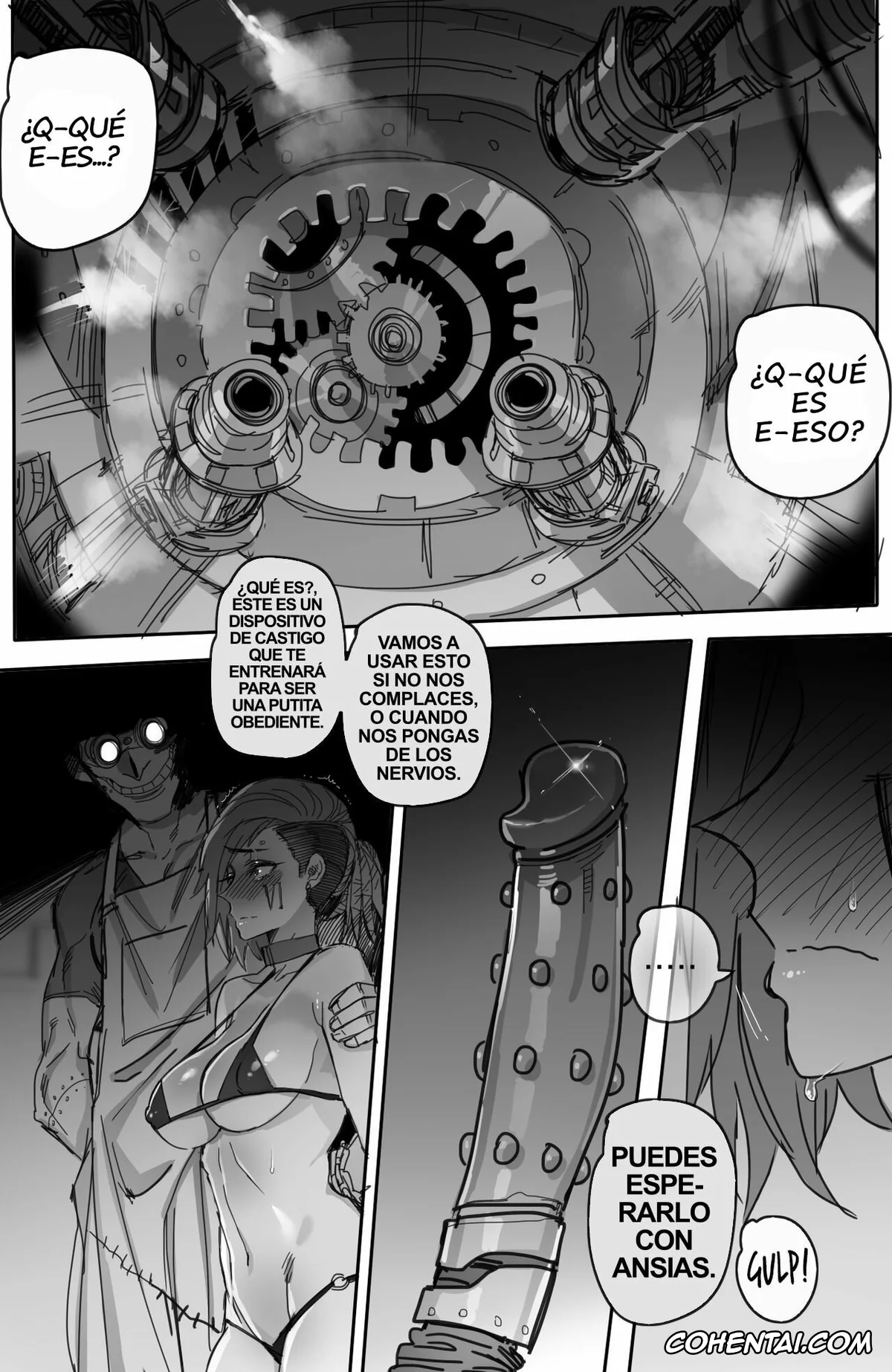 League of Legends hentai, Caitlyn hentai, Urgot hentai, Vi hentai, Closed investigation journal (League of Legends), pagina 18
