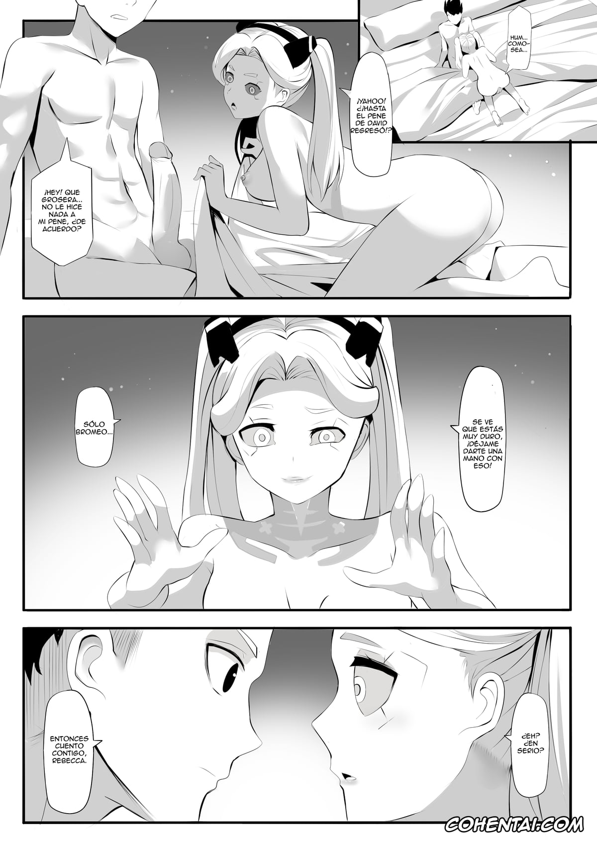 Cyberpunk xxx, David Martinez xxx, Rebecca xxx, Rebecca ga Kitai Suru Nichijou – Rebecca in peace (Cyberpunk: Edgerunners), pagina 4