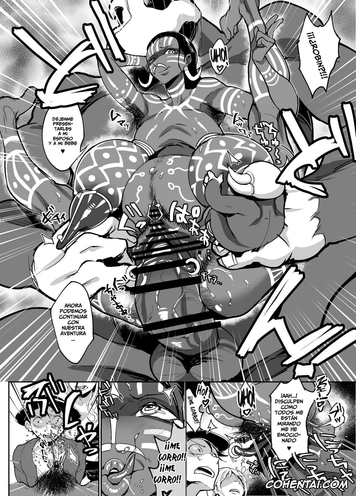 One Piece xxx, Nico Robin xxx, Nico Robin no Ibunka Kouyuuroku (One Piece), pagina 34