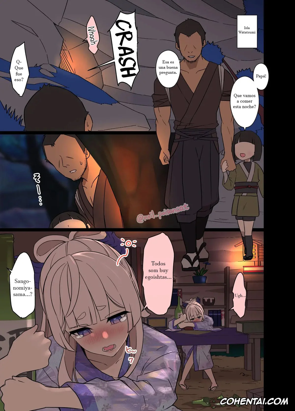Genshin Impact porno, Kokomi Sangonomiya porno, Deisui Shita Sangonomiya Kokomi ni Warui Koto o Suru Hanashi (Genshin Impact), pagina 2