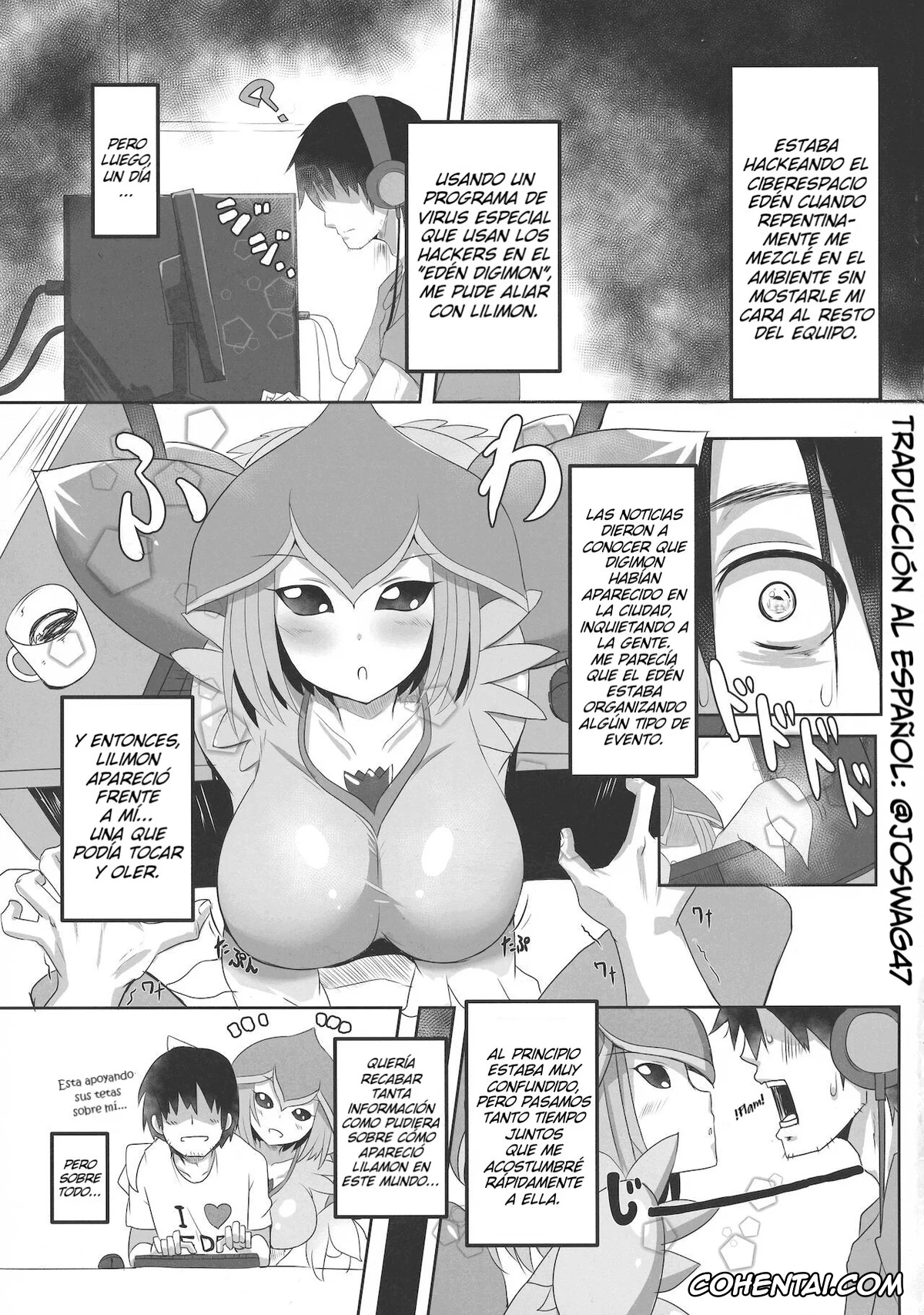Digimon hentai, Digimon Frontier hentai, Digimon Tamers hentai, Lilamon hentai, Lilamon to Icha Love Seiseikatsu (EVOLUTION!) (Digimon), pagina 3
