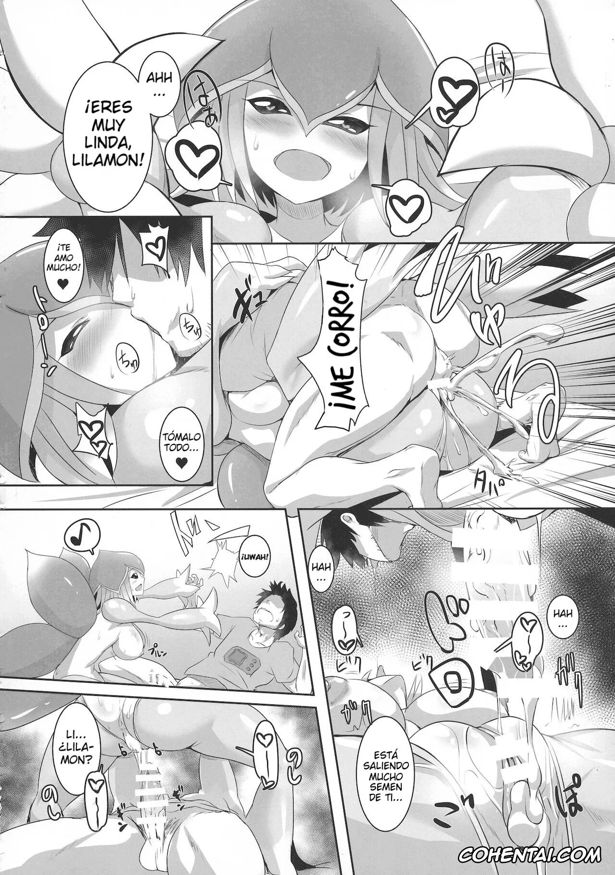 Digimon porno, Digimon Frontier porno, Digimon Tamers porno, Lilamon porno, Lilamon to Icha Love Seiseikatsu (EVOLUTION!) (Digimon), pagina 8
