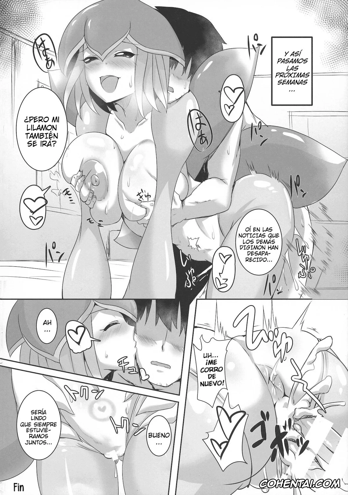 Digimon xxx, Digimon Frontier xxx, Digimon Tamers xxx, Lilamon xxx, Lilamon to Icha Love Seiseikatsu (EVOLUTION!) (Digimon), pagina 10