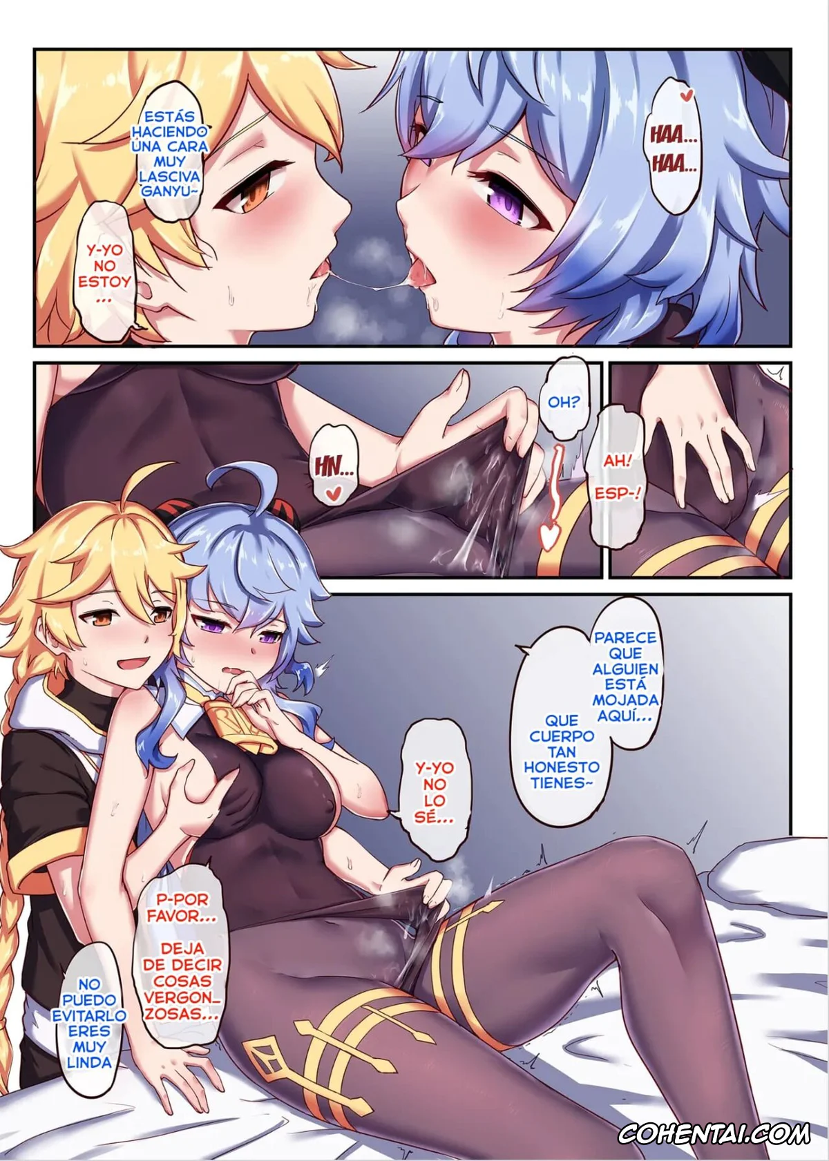 Genshin Impact porno, Aether porno, Ganyu porno, Ganyu to no Zangyou (Genshin Impact), pagina 17