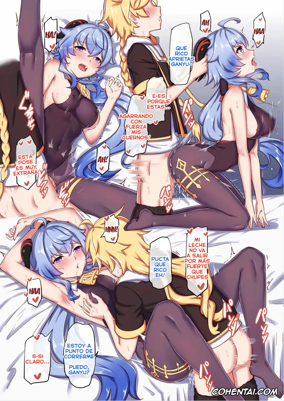 Genshin Impact xxx, Aether xxx, Ganyu xxx, Ganyu to no Zangyou (Genshin Impact), pagina 19