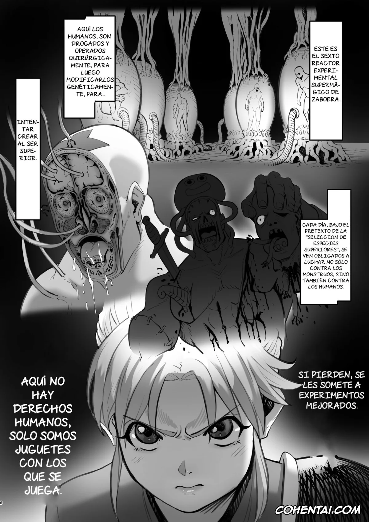 Dragon Quest Dai No Daibouken hentai, Maam hentai, Maam no Chouma Seibutsu Jikken Nikki (Dragon Quest Dai no Daibouken), pagina 6