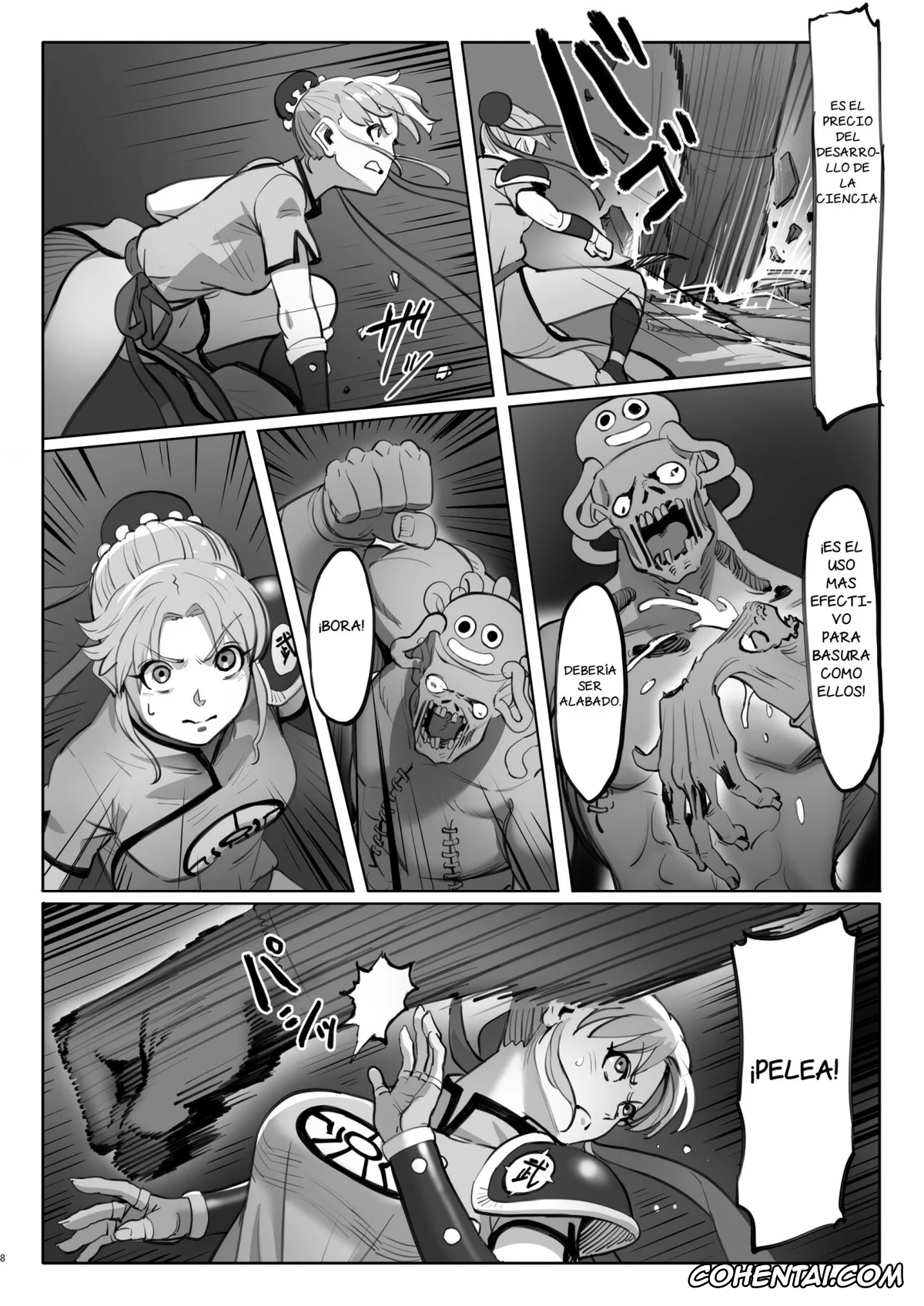 Dragon Quest Dai No Daibouken porno, Maam porno, Maam no Chouma Seibutsu Jikken Nikki (Dragon Quest Dai no Daibouken), pagina 8