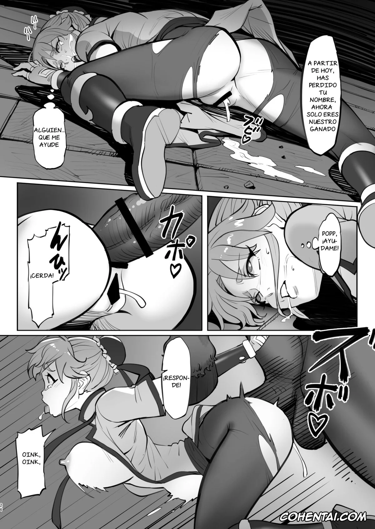 Dragon Quest Dai No Daibouken porno, Maam porno, Maam no Chouma Seibutsu Jikken Nikki (Dragon Quest Dai no Daibouken), pagina 26