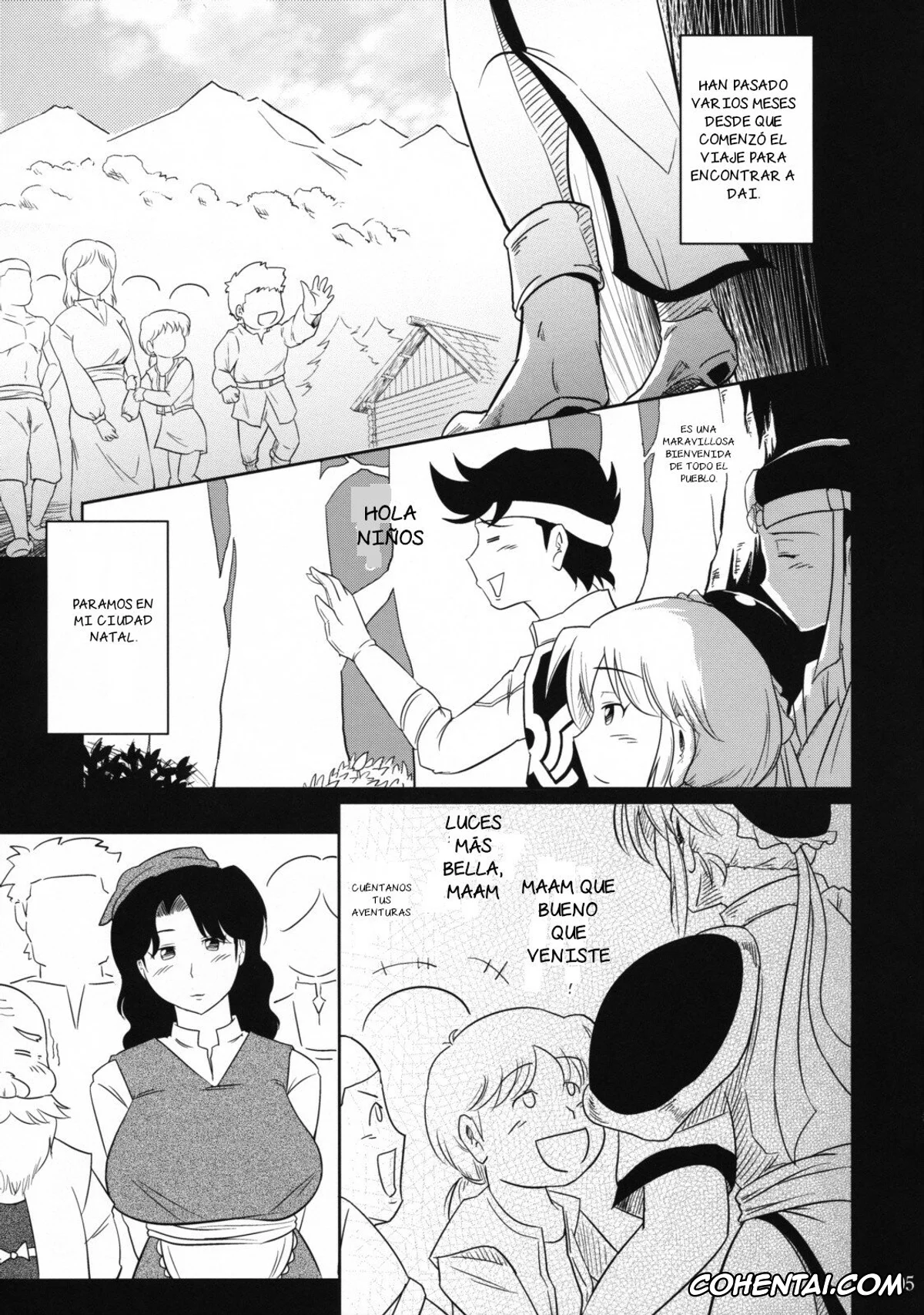 Dragon Quest Dai No Daibouken hentai, Maam hentai, Jiai no Shouki (Dragon Quest Dai no Daibouken), pagina 6