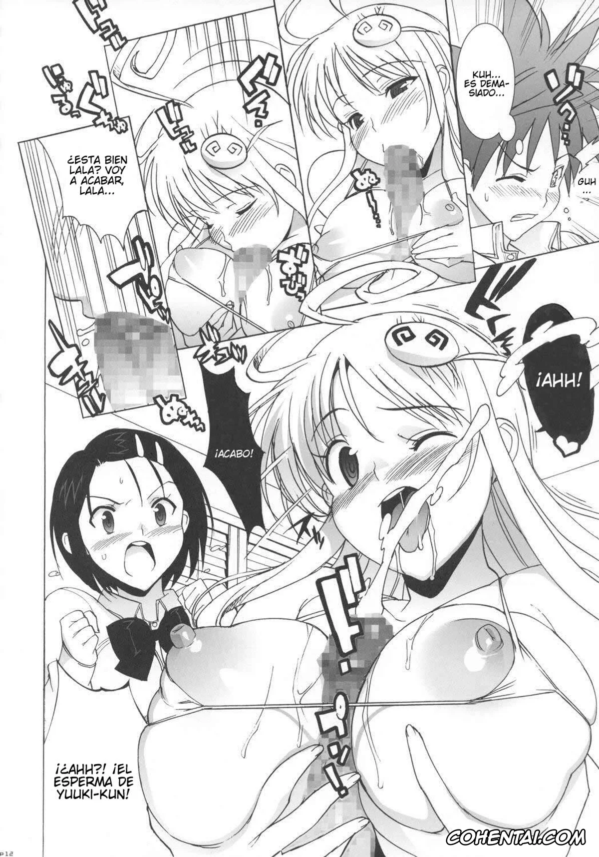 To Love-Ru porno, Haruna Sairenji porno, Lala Satalin Deviluke porno, Rito Yuuki porno, Haru to Lala (To Love-Ru), pagina 11
