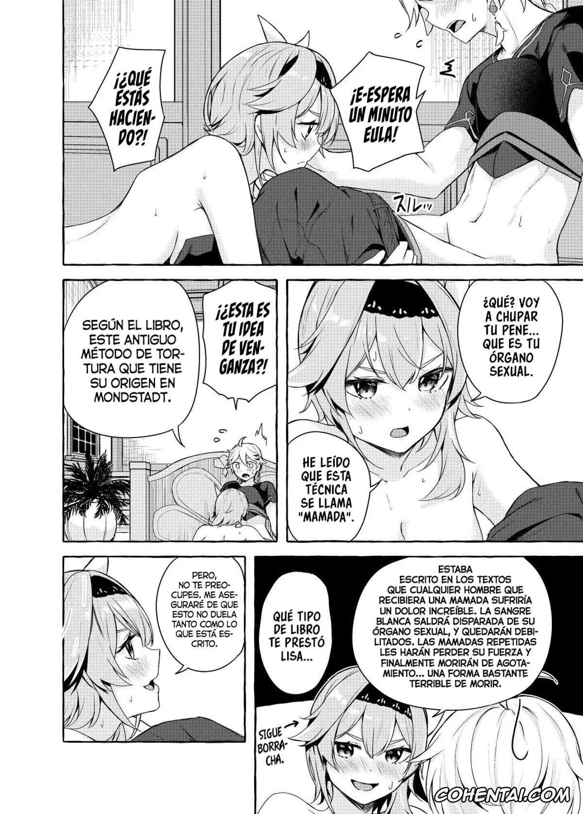 Genshin Impact xxx, Aether xxx, Eula Lawrence xxx, Eula no Youkai Hannou (Genshin Impact), pagina 10