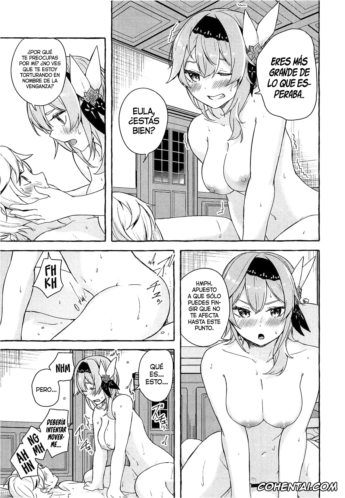 Genshin Impact hentai, Aether hentai, Eula Lawrence hentai, Eula no Youkai Hannou (Genshin Impact), pagina 21