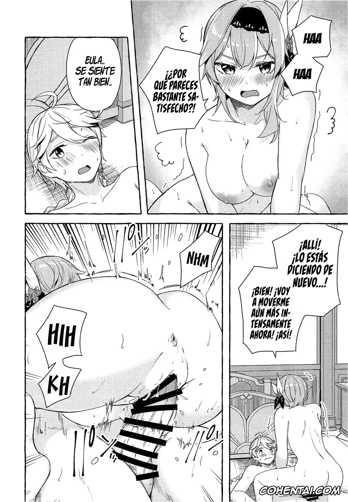 Genshin Impact xxx, Aether xxx, Eula Lawrence xxx, Eula no Youkai Hannou (Genshin Impact), pagina 22