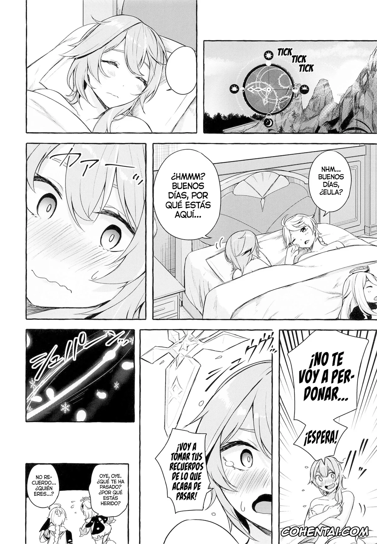 Genshin Impact porno, Aether porno, Eula Lawrence porno, Eula no Youkai Hannou (Genshin Impact), pagina 26