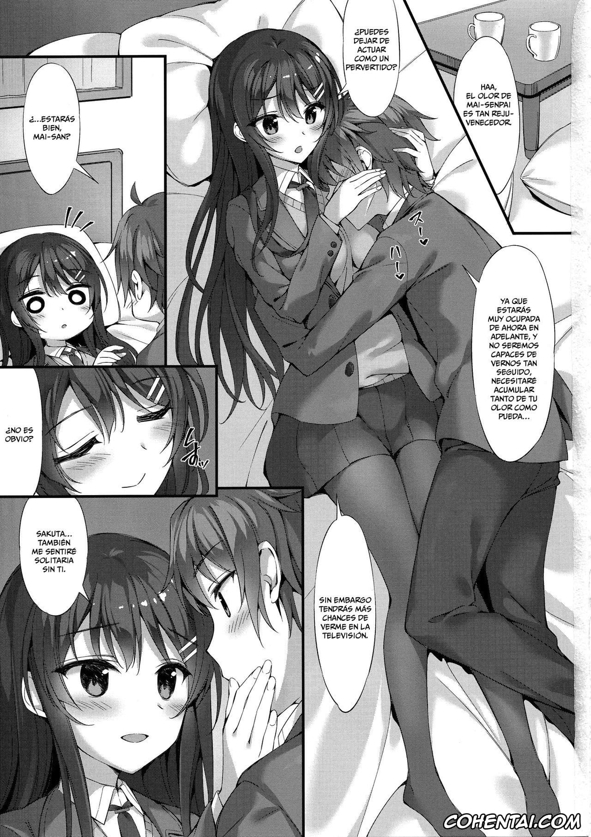 Seishun Buta Yarou Wa Bunny Girl Senpai No Yume O Minai hentai, Mai Sakurajima hentai, Sakuta Azusagawa hentai, Mai Senpai to Ichatsukitai (Seishun Buta Yarou wa Bunny Girl Senpai no Yume o Minai), pagina 3