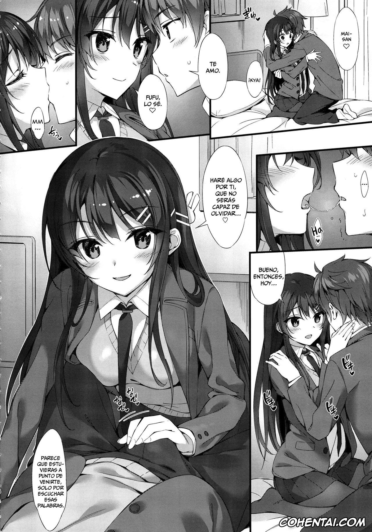 Seishun Buta Yarou Wa Bunny Girl Senpai No Yume O Minai xxx, Mai Sakurajima xxx, Sakuta Azusagawa xxx, Mai Senpai to Ichatsukitai (Seishun Buta Yarou wa Bunny Girl Senpai no Yume o Minai), pagina 4