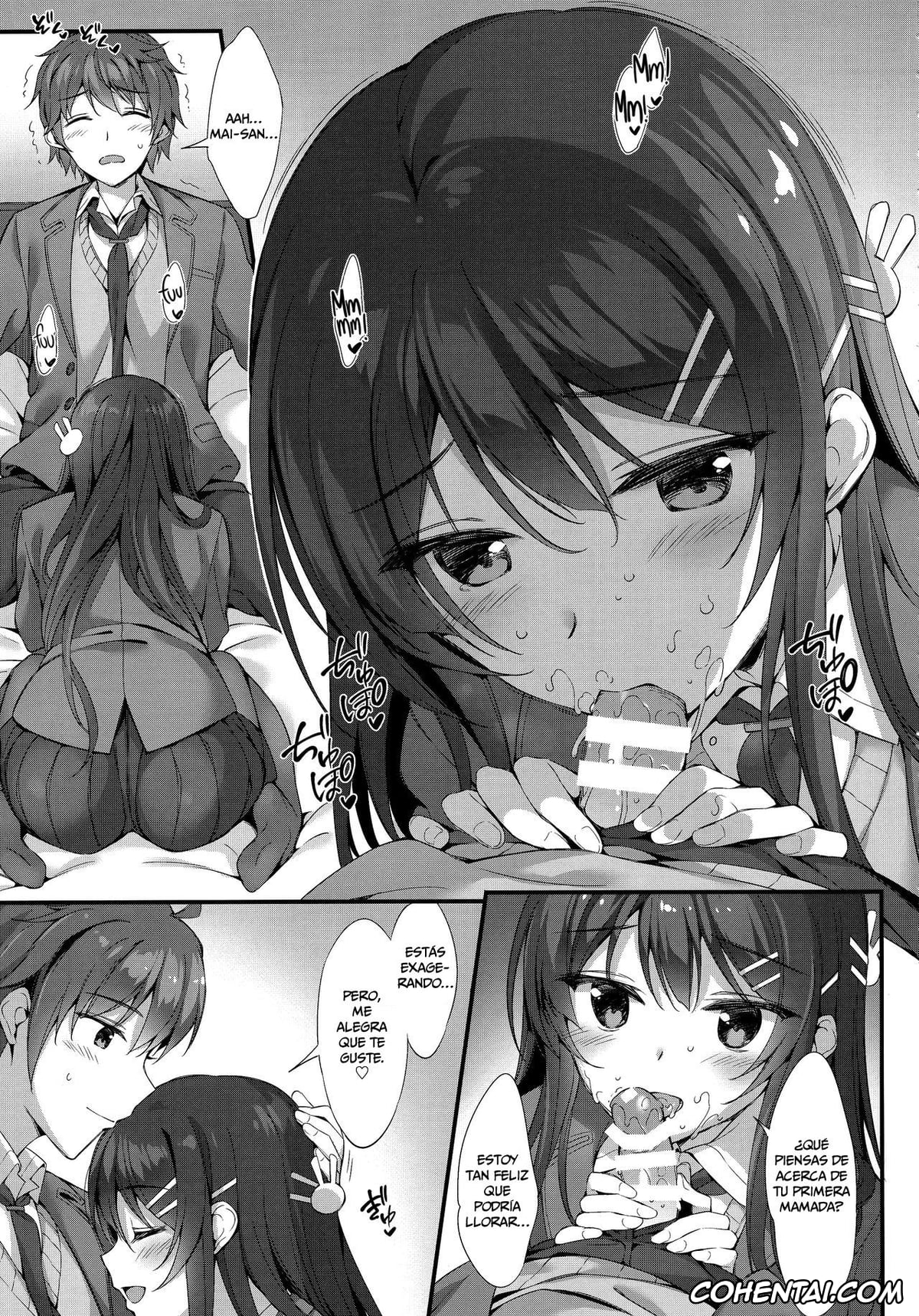 Seishun Buta Yarou Wa Bunny Girl Senpai No Yume O Minai xxx, Mai Sakurajima xxx, Sakuta Azusagawa xxx, Mai Senpai to Ichatsukitai (Seishun Buta Yarou wa Bunny Girl Senpai no Yume o Minai), pagina 7