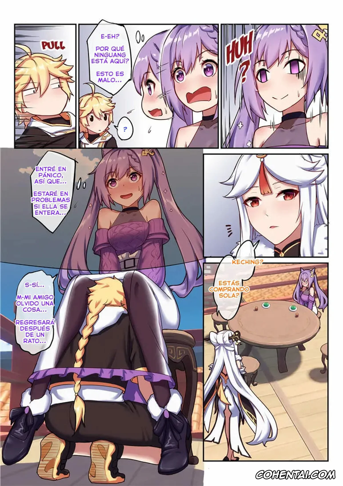 Genshin Impact porno, Aether porno, Keqing porno, Keqing’s Date With The Traveler (Genshin Impact), pagina 5