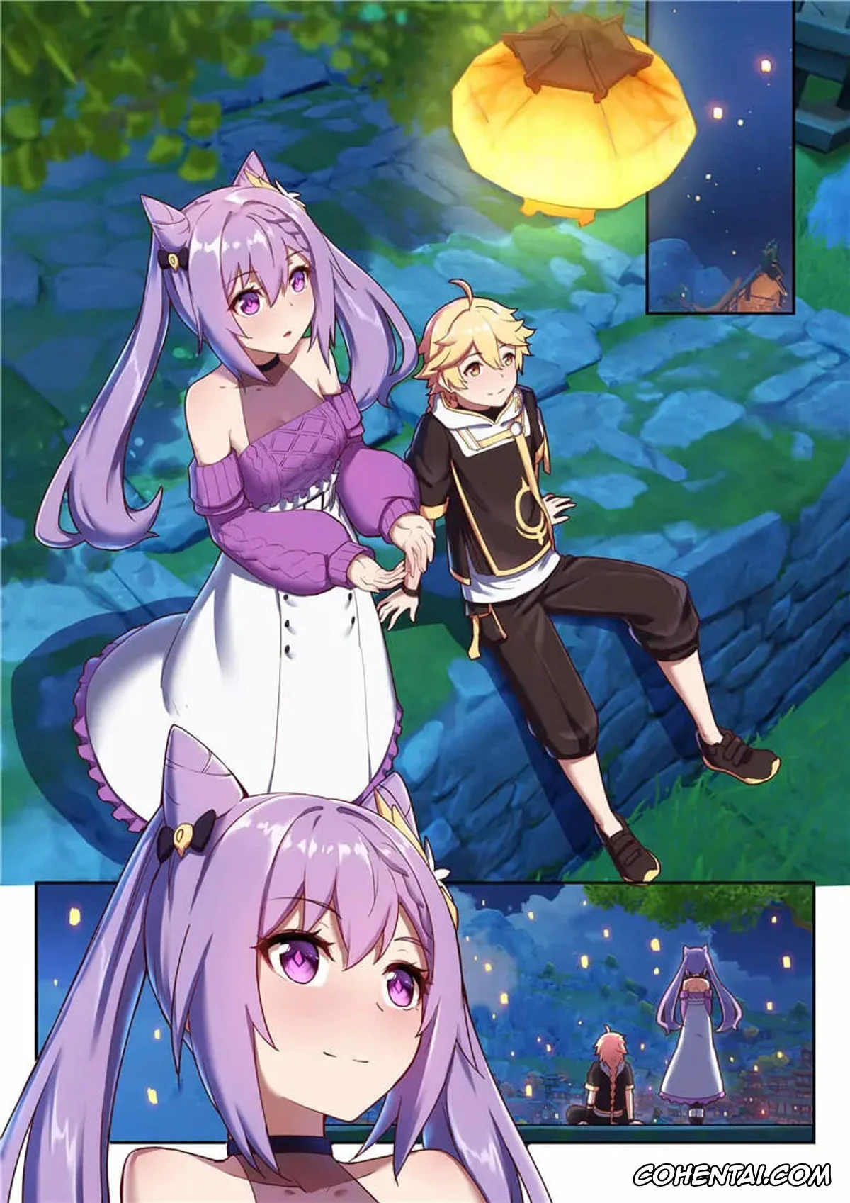 Genshin Impact xxx, Aether xxx, Keqing xxx, Keqing’s Date With The Traveler (Genshin Impact), pagina 10