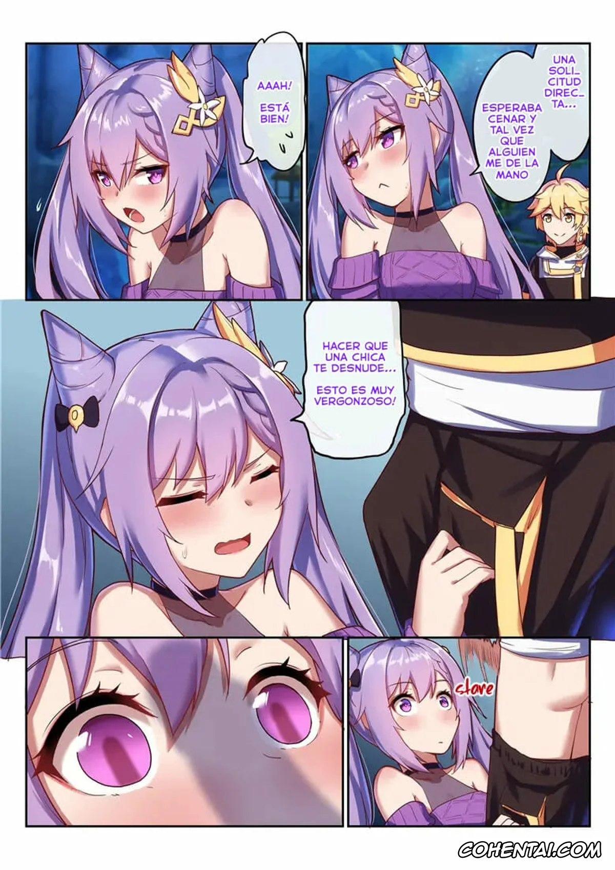 Genshin Impact xxx, Aether xxx, Keqing xxx, Keqing’s Date With The Traveler (Genshin Impact), pagina 13