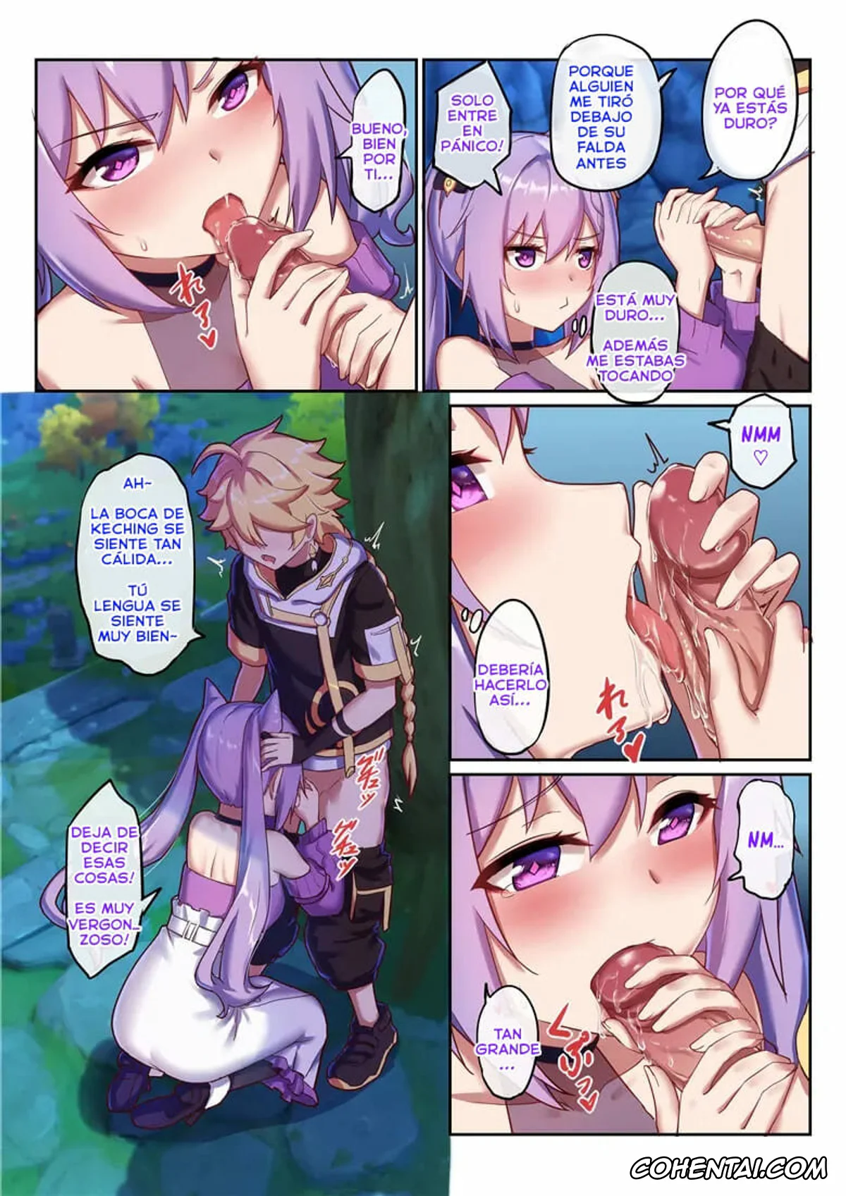 Genshin Impact porno, Aether porno, Keqing porno, Keqing’s Date With The Traveler (Genshin Impact), pagina 14