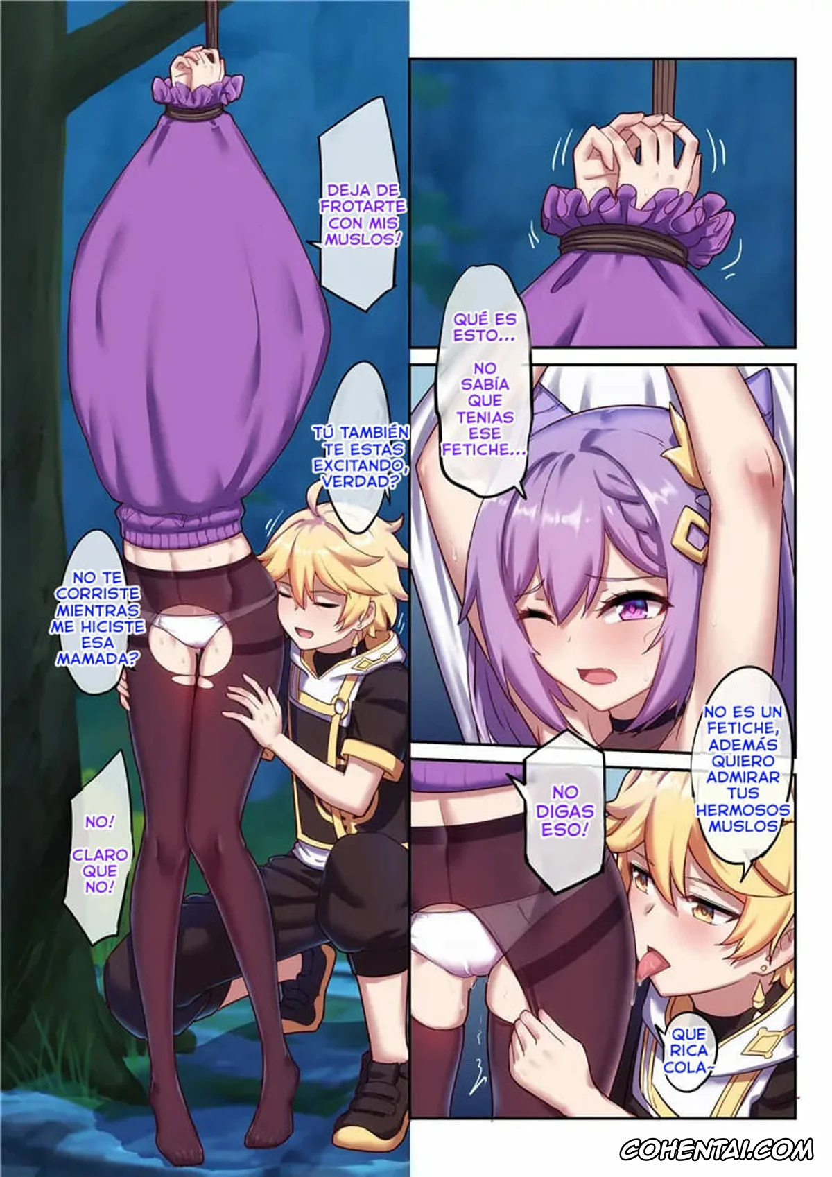 Genshin Impact hentai, Aether hentai, Keqing hentai, Keqing’s Date With The Traveler (Genshin Impact), pagina 18