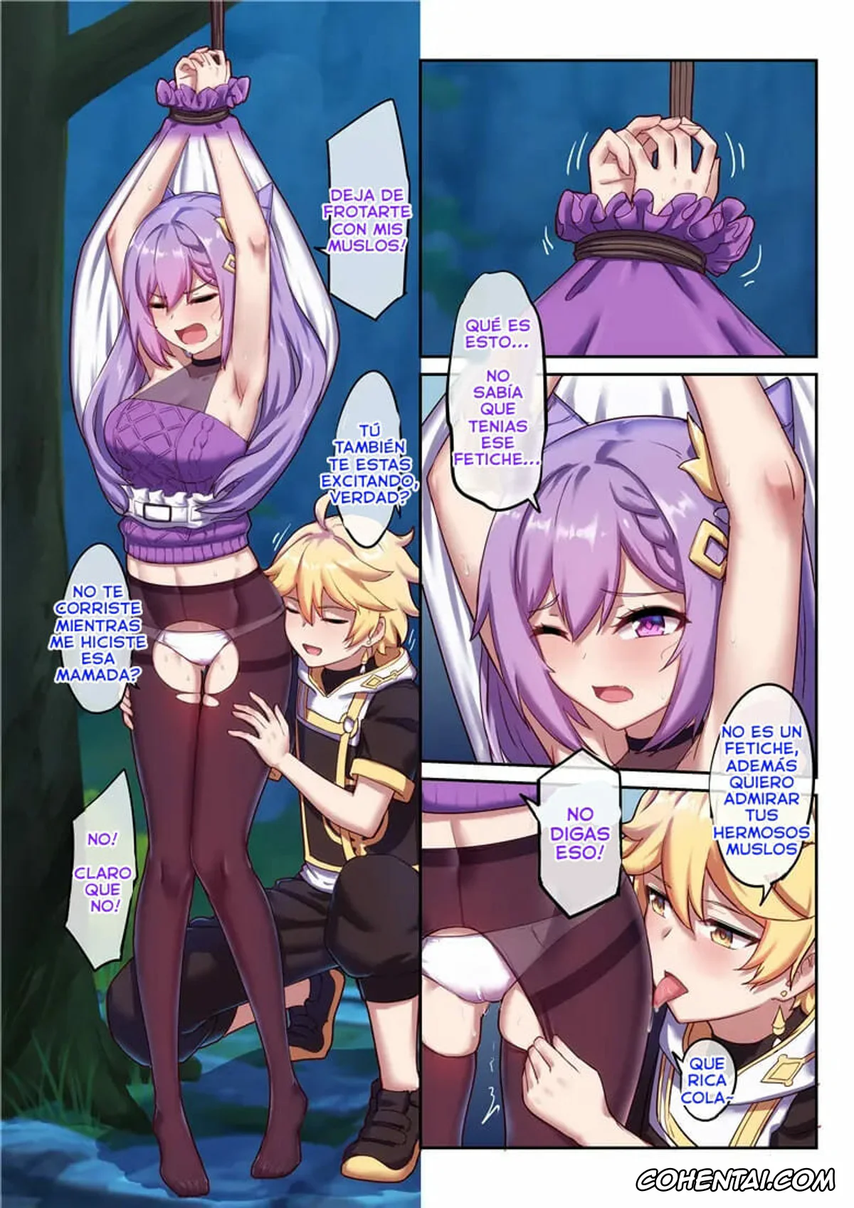 Genshin Impact xxx, Aether xxx, Keqing xxx, Keqing’s Date With The Traveler (Genshin Impact), pagina 19