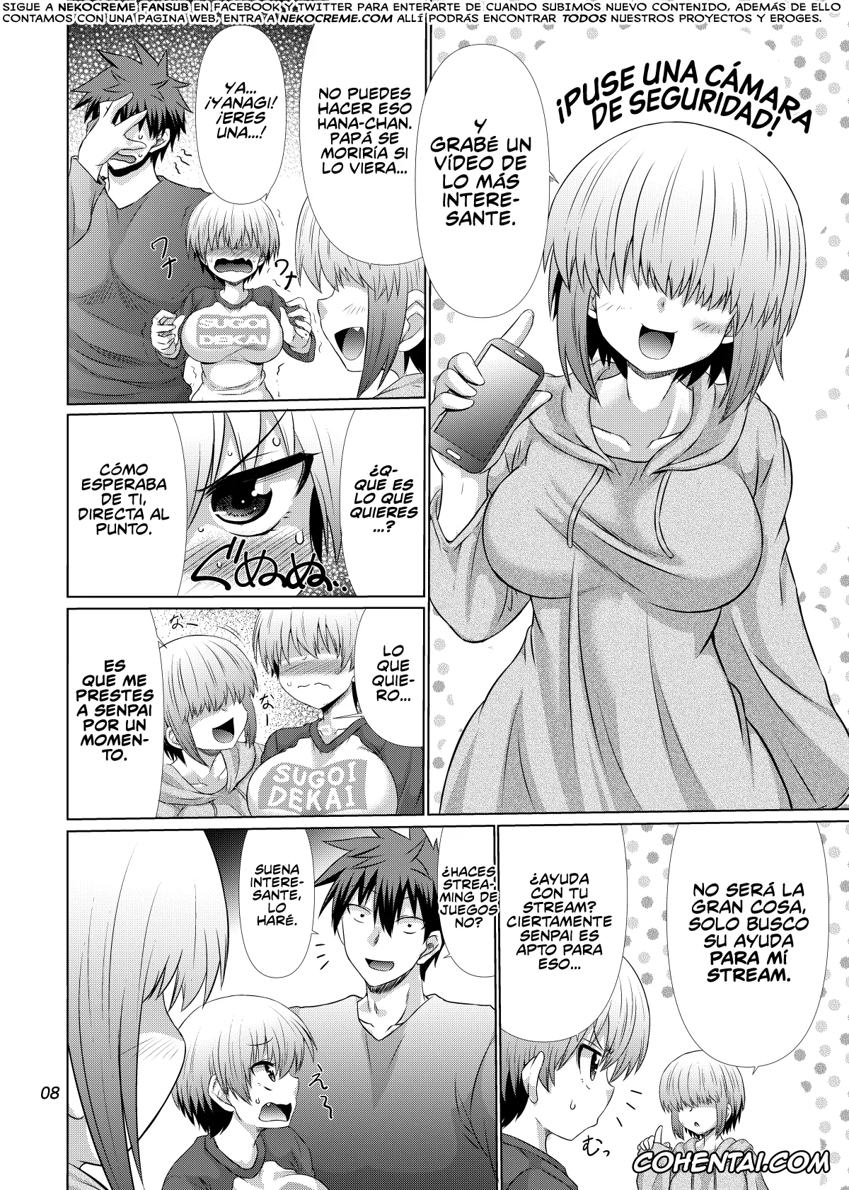 Uzaki-chan wa Asobitai! xxx, Hana Uzaki xxx, Shinichi Sakurai xxx, Tsuki Uzaki xxx, Yanagi Uzaki xxx, Uzaki-chan Oyako Zu wa Sukebe Shitai! (Uzaki-chan wa Asobitai!), pagina 7