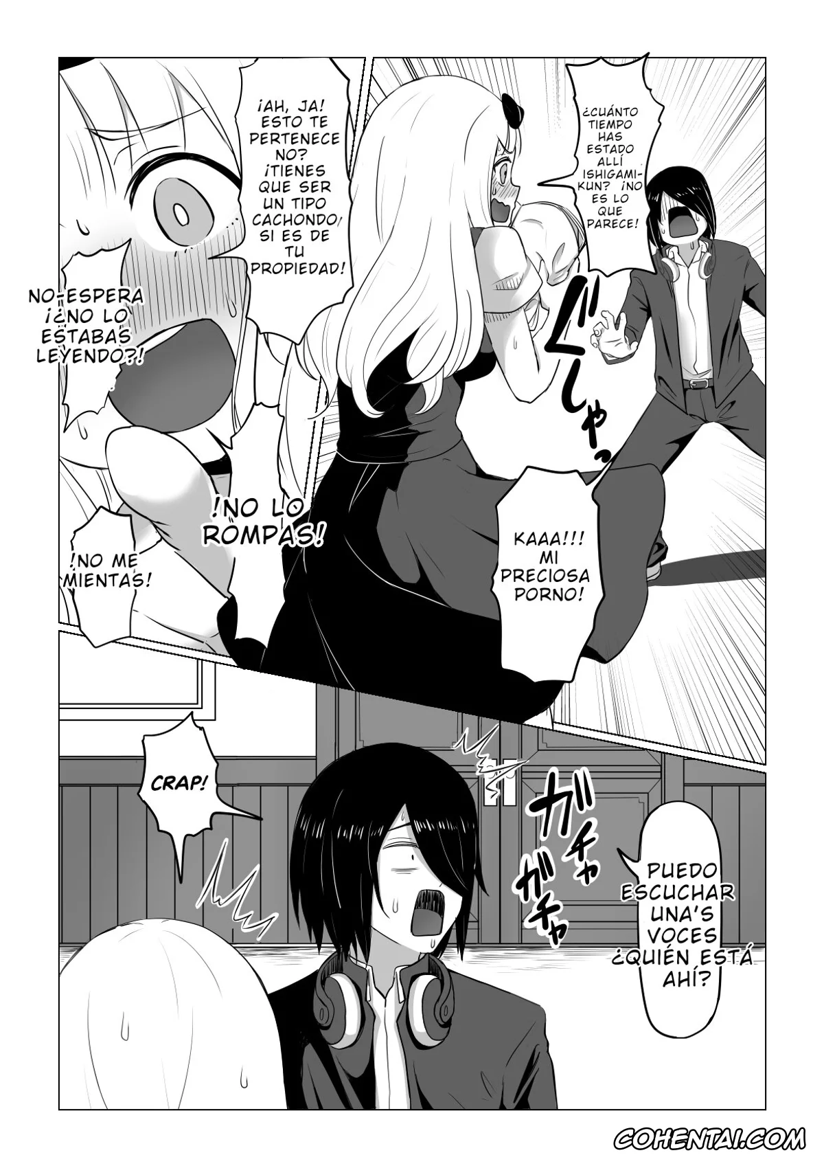 Kaguya-Sama Wa Kokurasetai | Kaguya-Sama Love Is War xxx, Chika Fujiwara xxx, Yuu Ishigami xxx, Close Quarters (Kaguya-sama wa Kokurasetai), pagina 4
